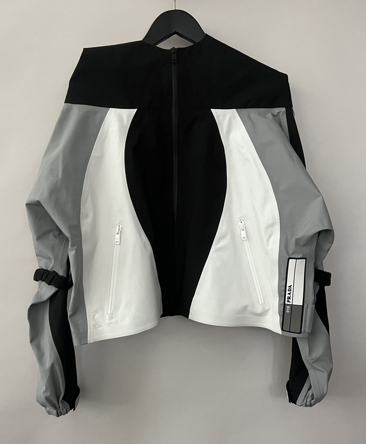 Prada Prada Technical Sport Jacket with rubber patch Size M / US 6-8 / IT 42-44 - 2 Thumbnail