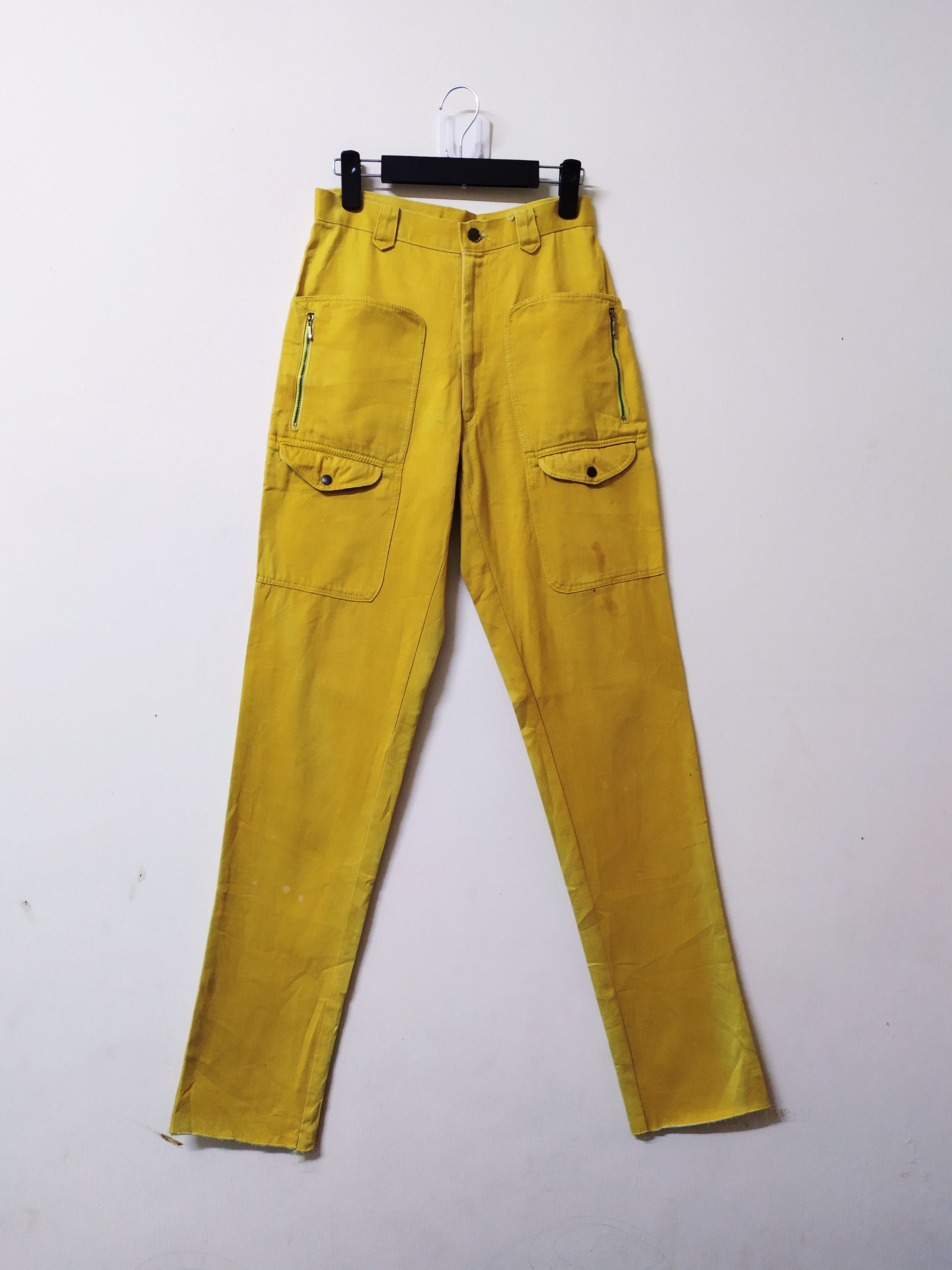 Japanese Brand CANDY CREW FADED CARGO PANTS MULTIPOCKET TACTICAL Size US 28 / EU 44 - 1 Thumbnail