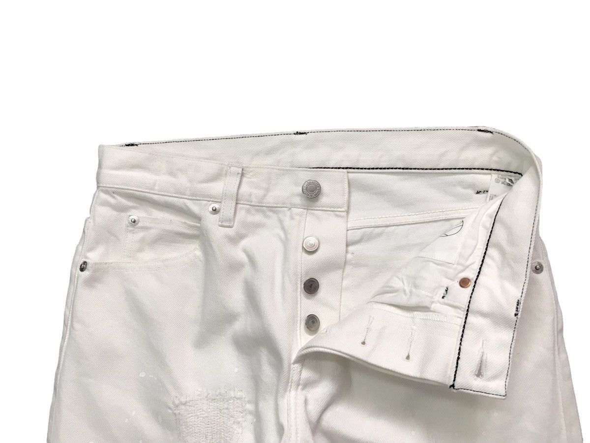 BEAUTY&YOUTH Beauty&Youth United Arrows Dropped Splattered Selvedge Jeans Size US 28 / EU 44 - 10 Thumbnail