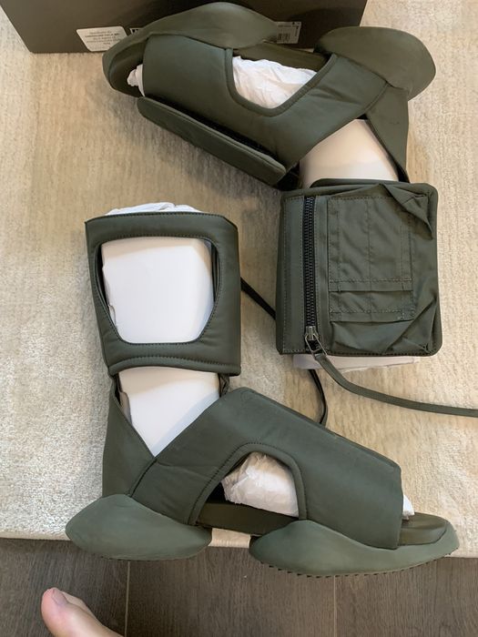 Rick owens hot sale cargo sandal