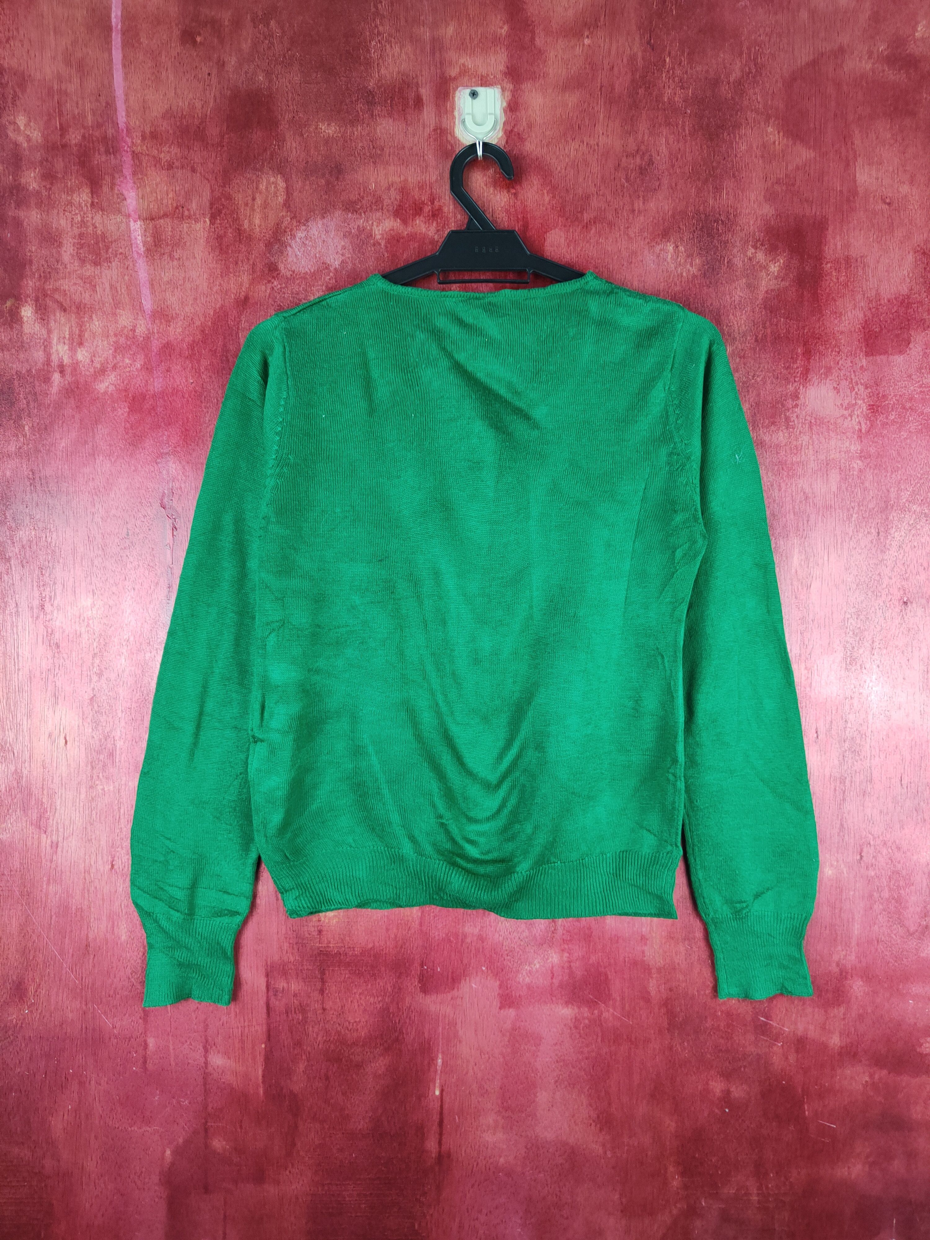 Japanese Brand Ziena japan Green knitwear vintage plain Cardigan #S908 Size S / US 4 / IT 40 - 7 Thumbnail