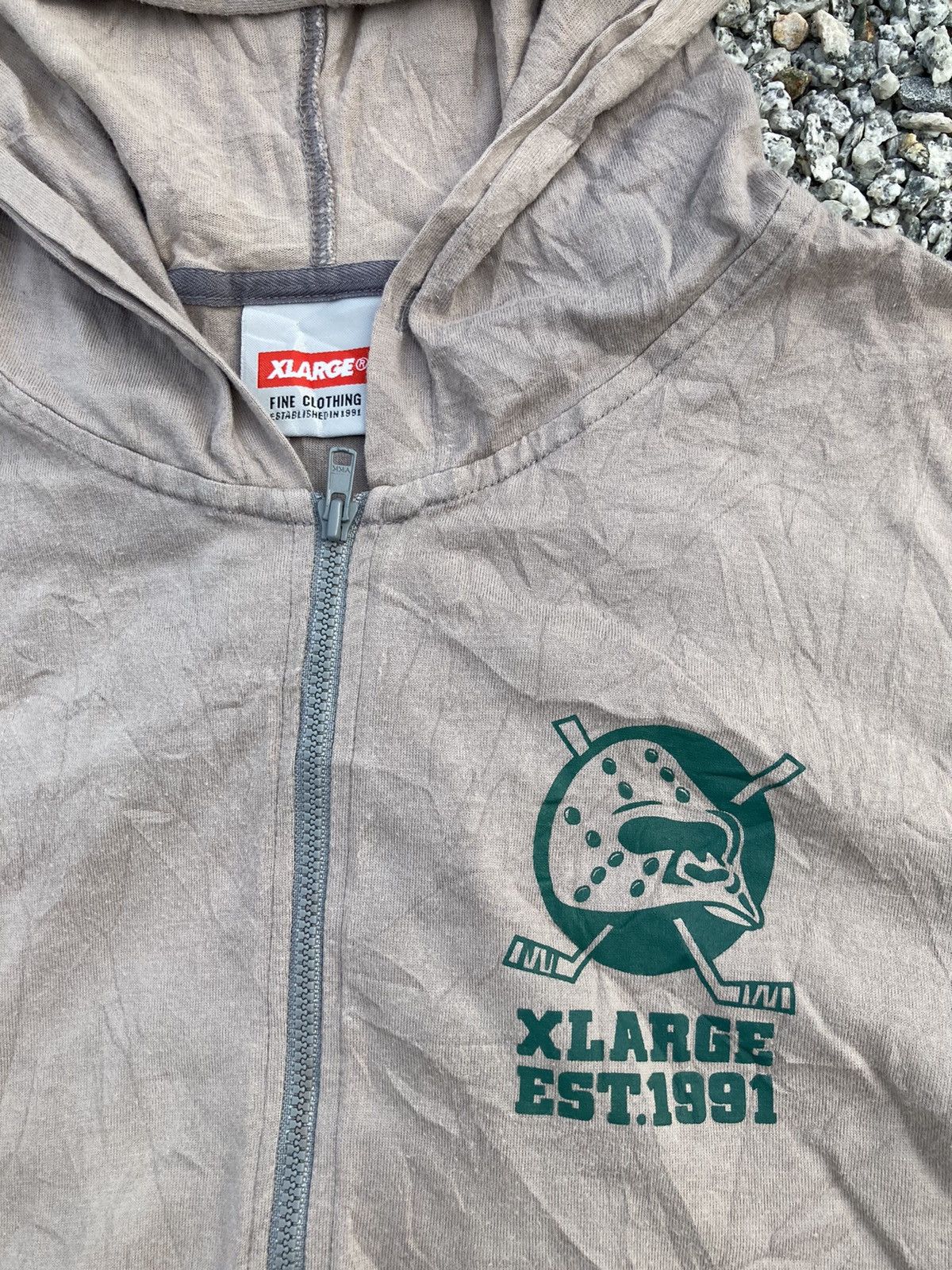 Xlarge X-Large Mighty Duck Zipper Hoodie Size US M / EU 48-50 / 2 - 4 Thumbnail