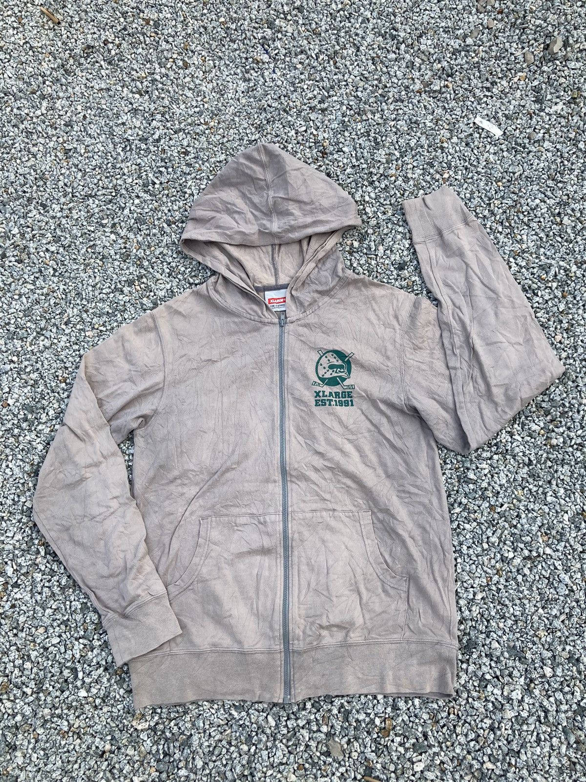 X-Large Mighty Duck Zipper Hoodie