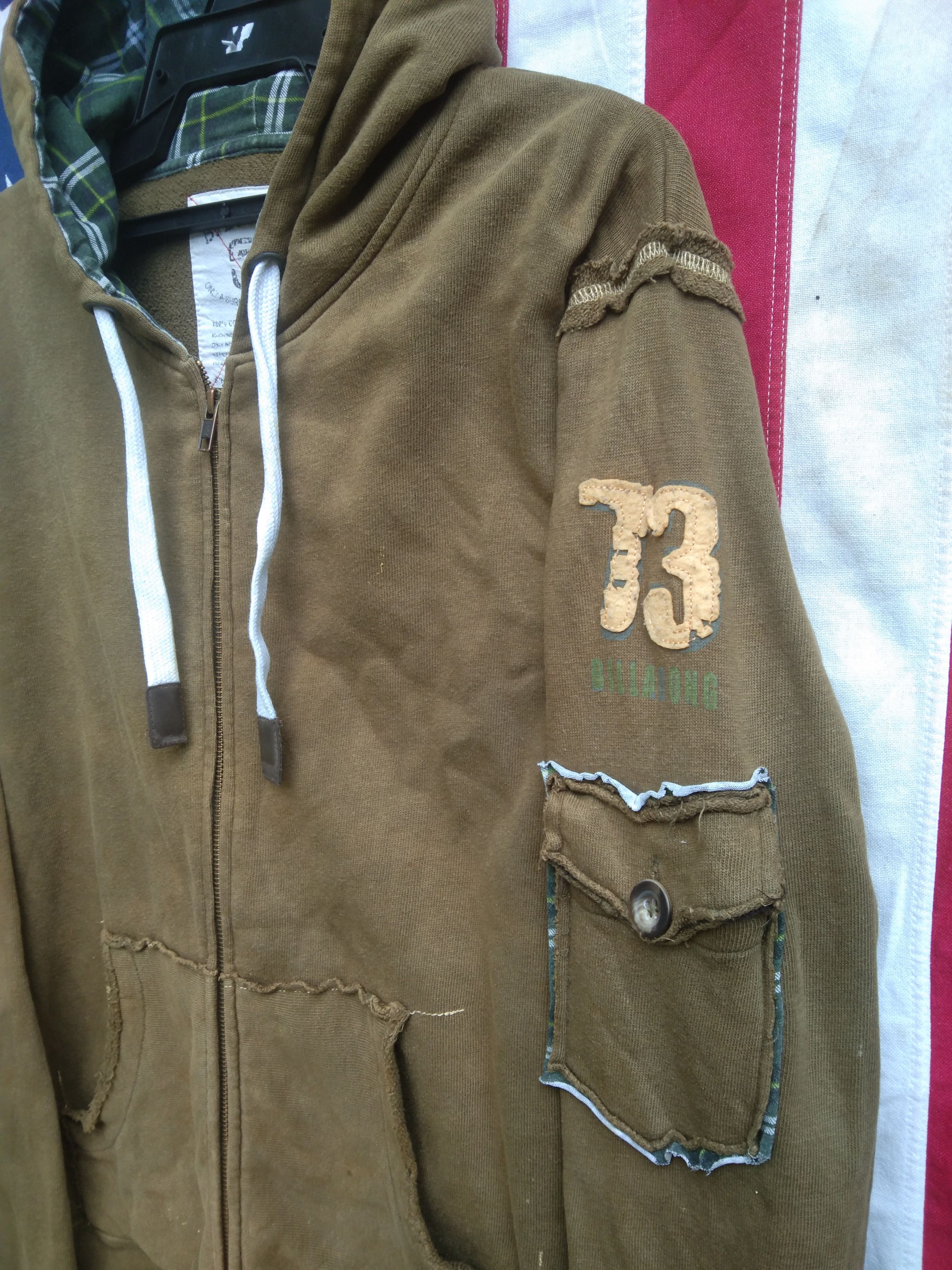 Billabong × Vintage VINTAGE BILLABONG HOODIE JACKET Size US L / EU 52-54 / 3 - 9 Thumbnail
