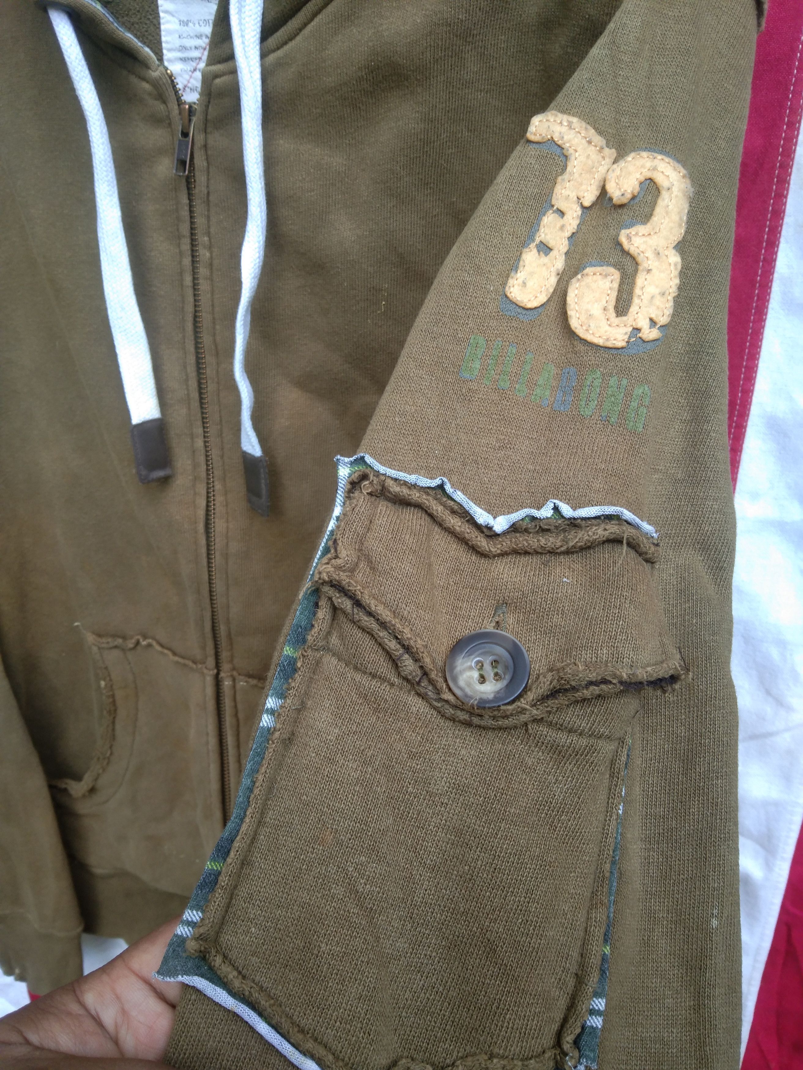 Billabong × Vintage VINTAGE BILLABONG HOODIE JACKET Size US L / EU 52-54 / 3 - 8 Thumbnail