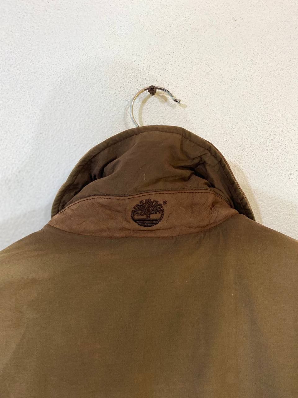 Timberland × Vintage Timberland Weather Gear waterproof Jacket Leather Collar Size US XS / EU 42 / 0 - 13 Thumbnail