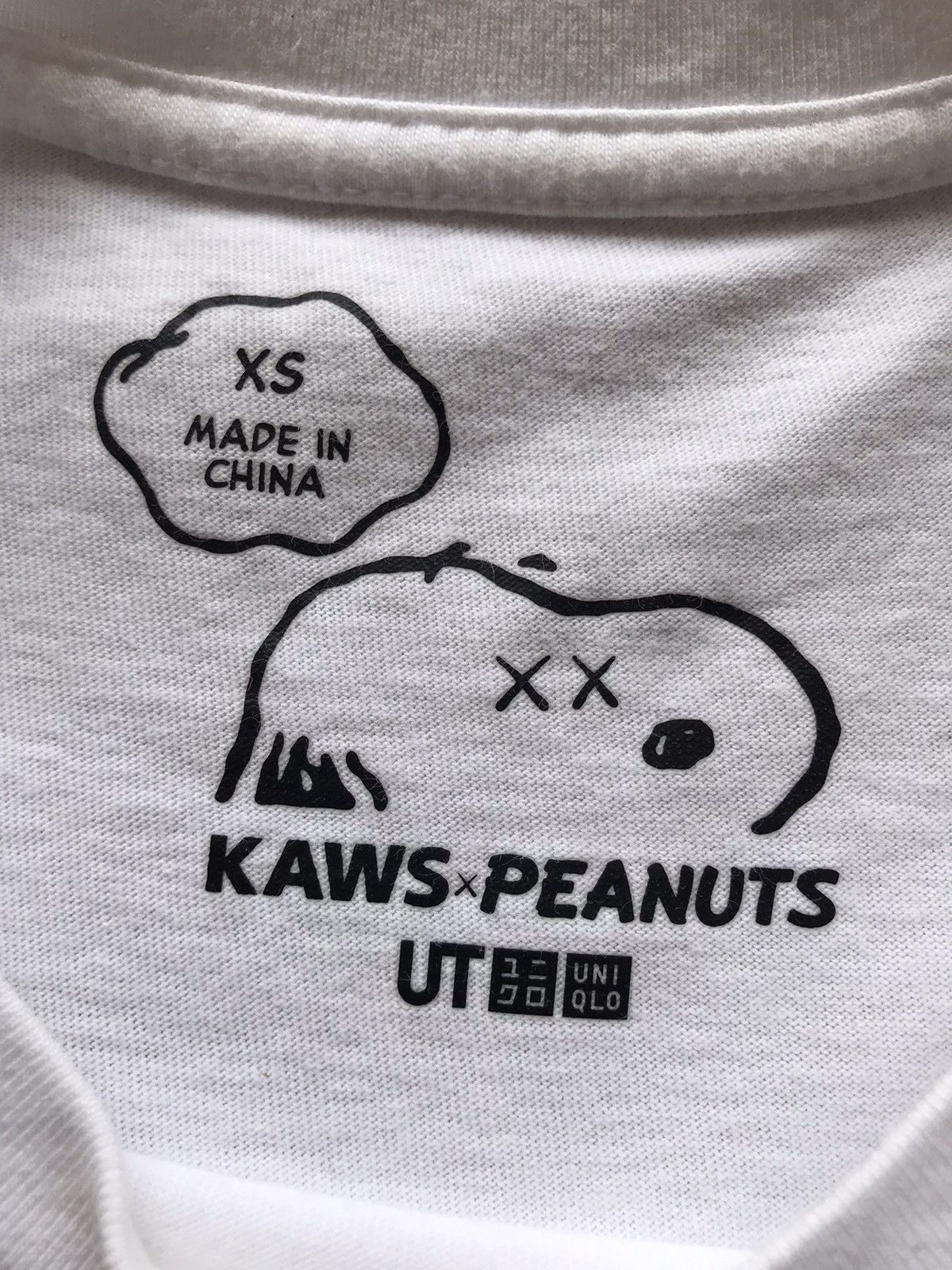 Kaws × Uniqlo Kaws X Peanuts White T-shirt Size US XS / EU 42 / 0 - 9 Thumbnail