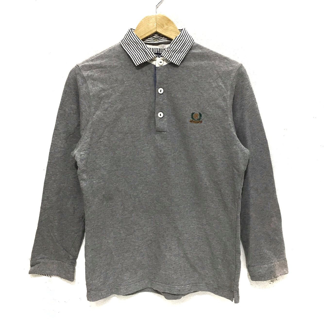 Vintage CHAPS RALPH LAUREN Crest Logo Casual Polo Tee Shirt