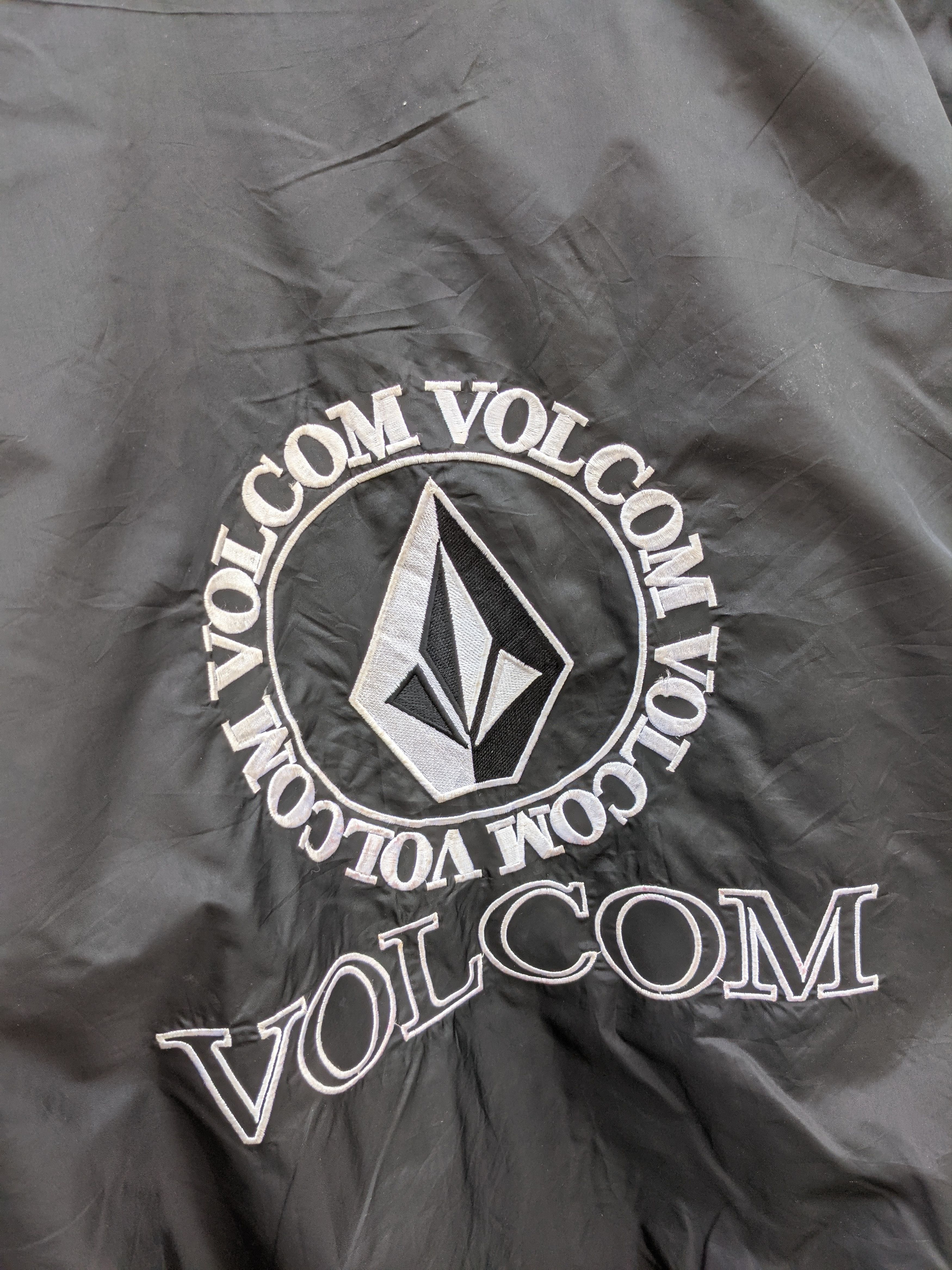 Volcom ⚡️Steals⚡️ Volcom Embroidery Spellout Jacket Size US L / EU 52-54 / 3 - 6 Thumbnail