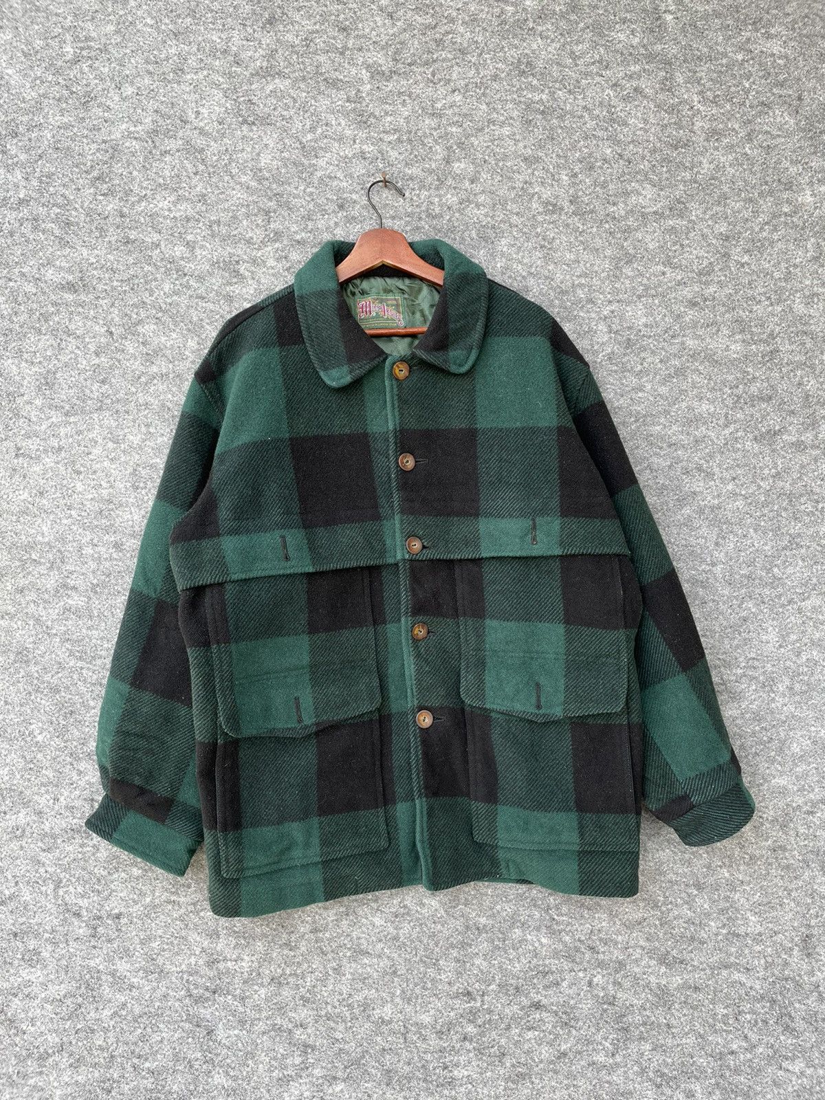VINTAGE MIKE BIRNIES TARTAN JACKET