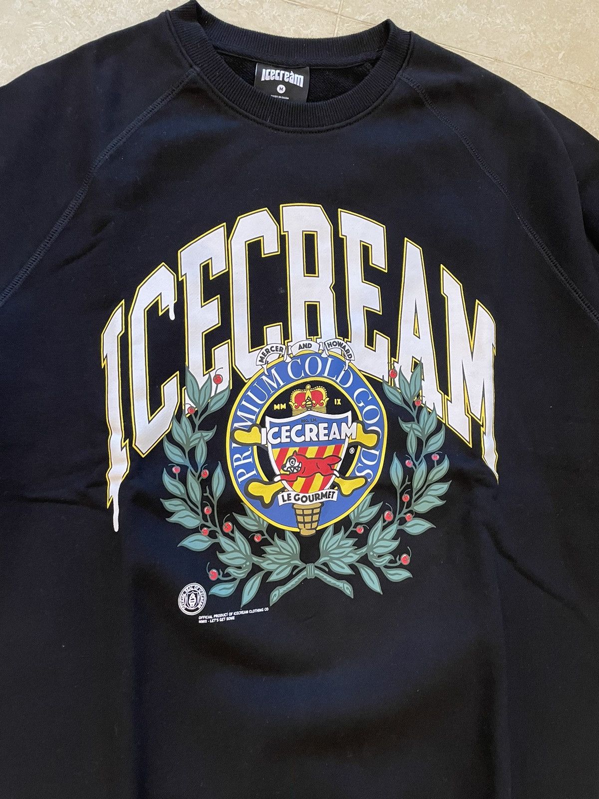 Icecream UNWORN* Icecream college logo sweatshirt Size US M / EU 48-50 / 2 - 2 Thumbnail