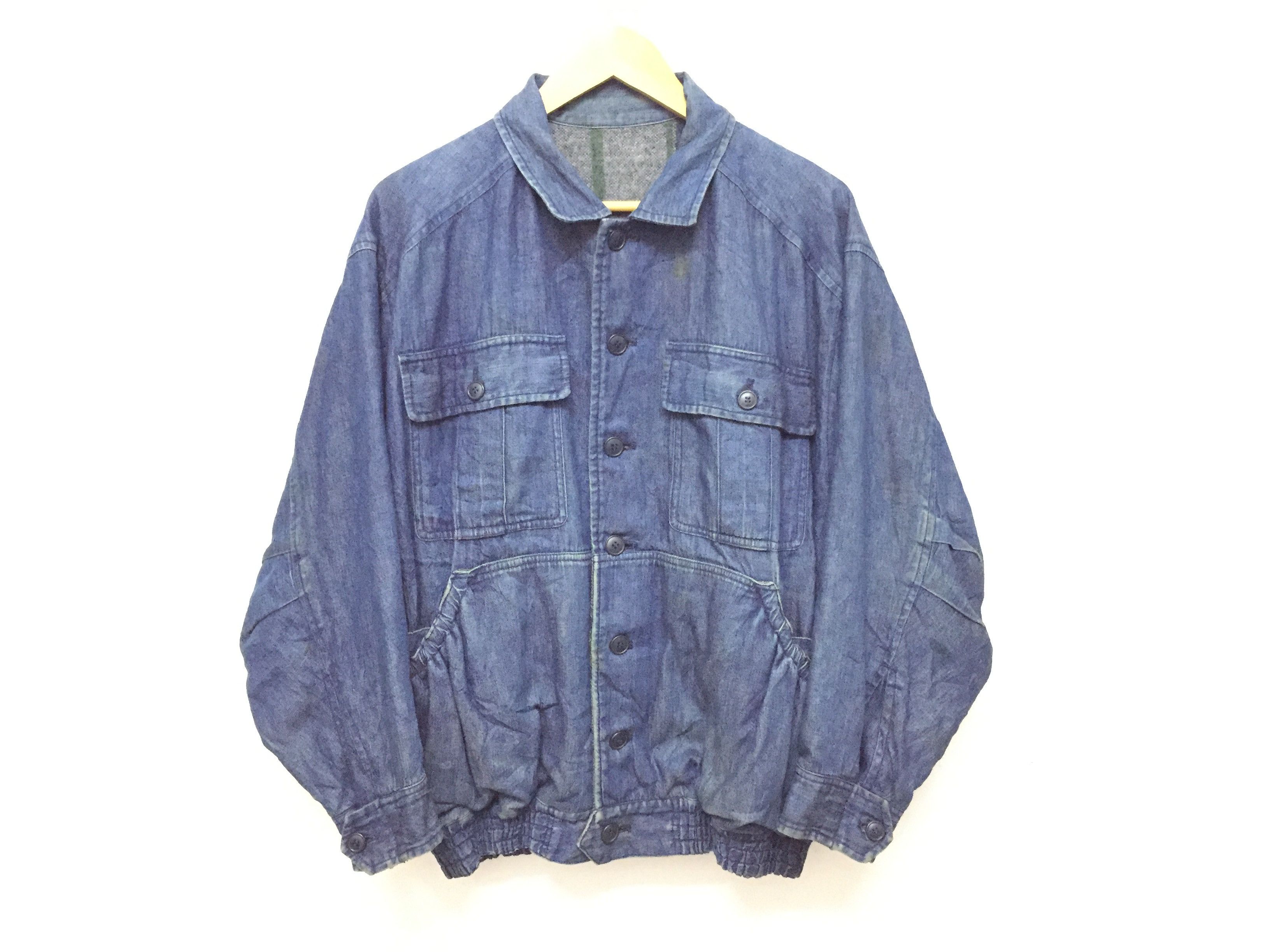 Issey Miyake 🔥🔥80s I.S. Reversible Bondage Back Kangaroo pocket Size US L / EU 52-54 / 3 - 10 Thumbnail