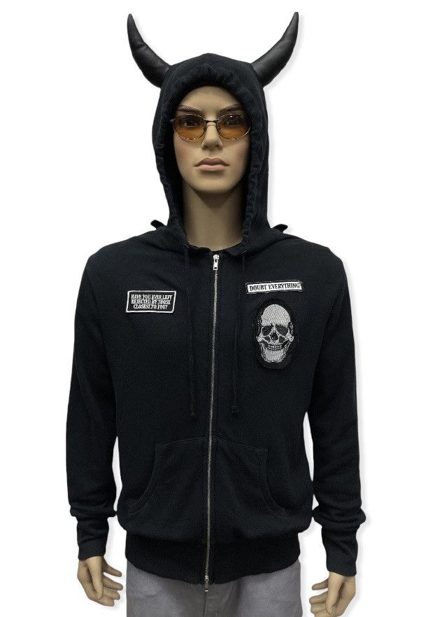 Japanese Brand × Seditionaries GLAD Punk Devil Horns Hoodie Mastermind Undercover Style Size US M / EU 48-50 / 2 - 2 Thumbnail
