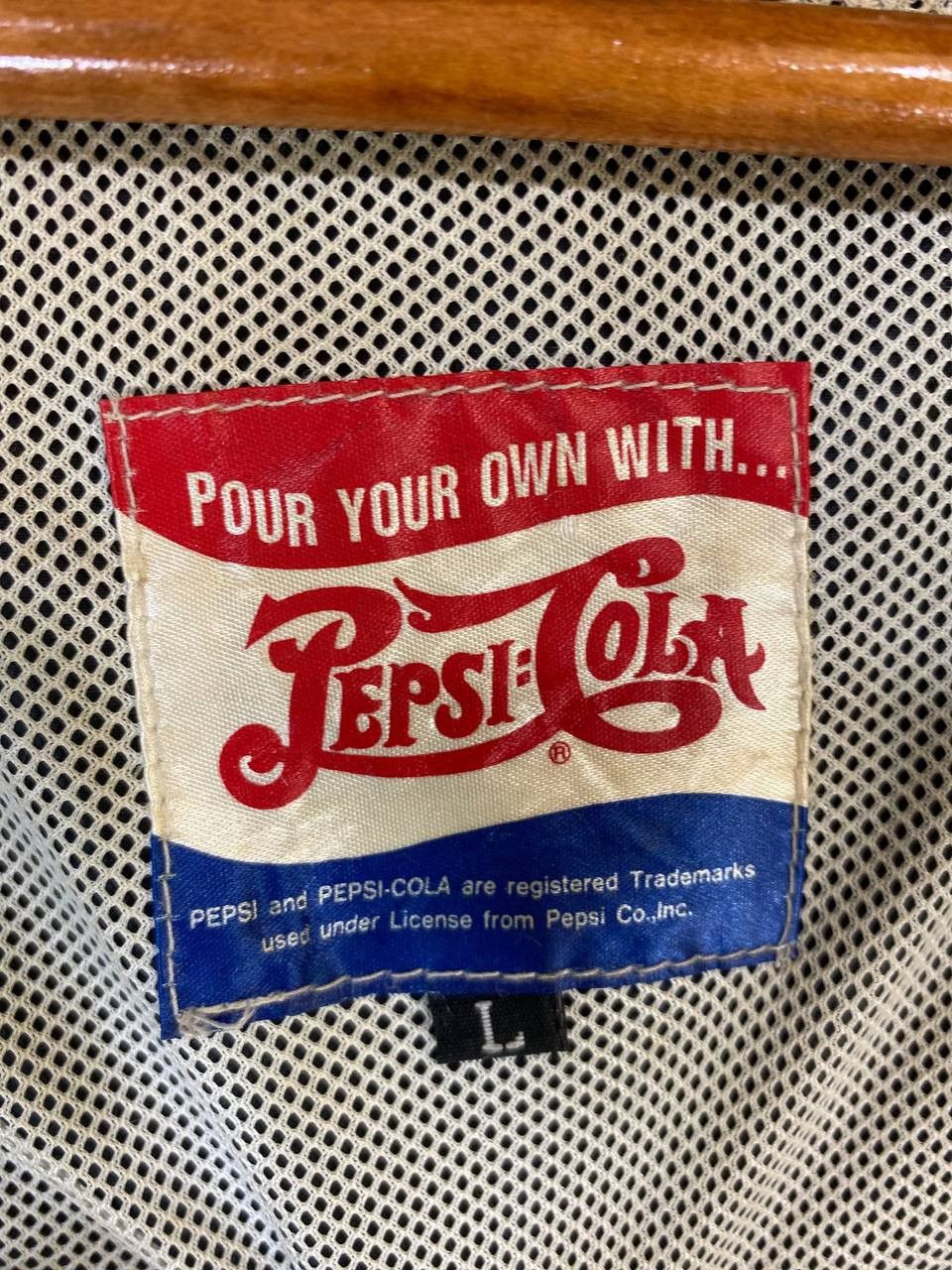 Vintage Pepsi Cola Black Coach Jacket Nice Design