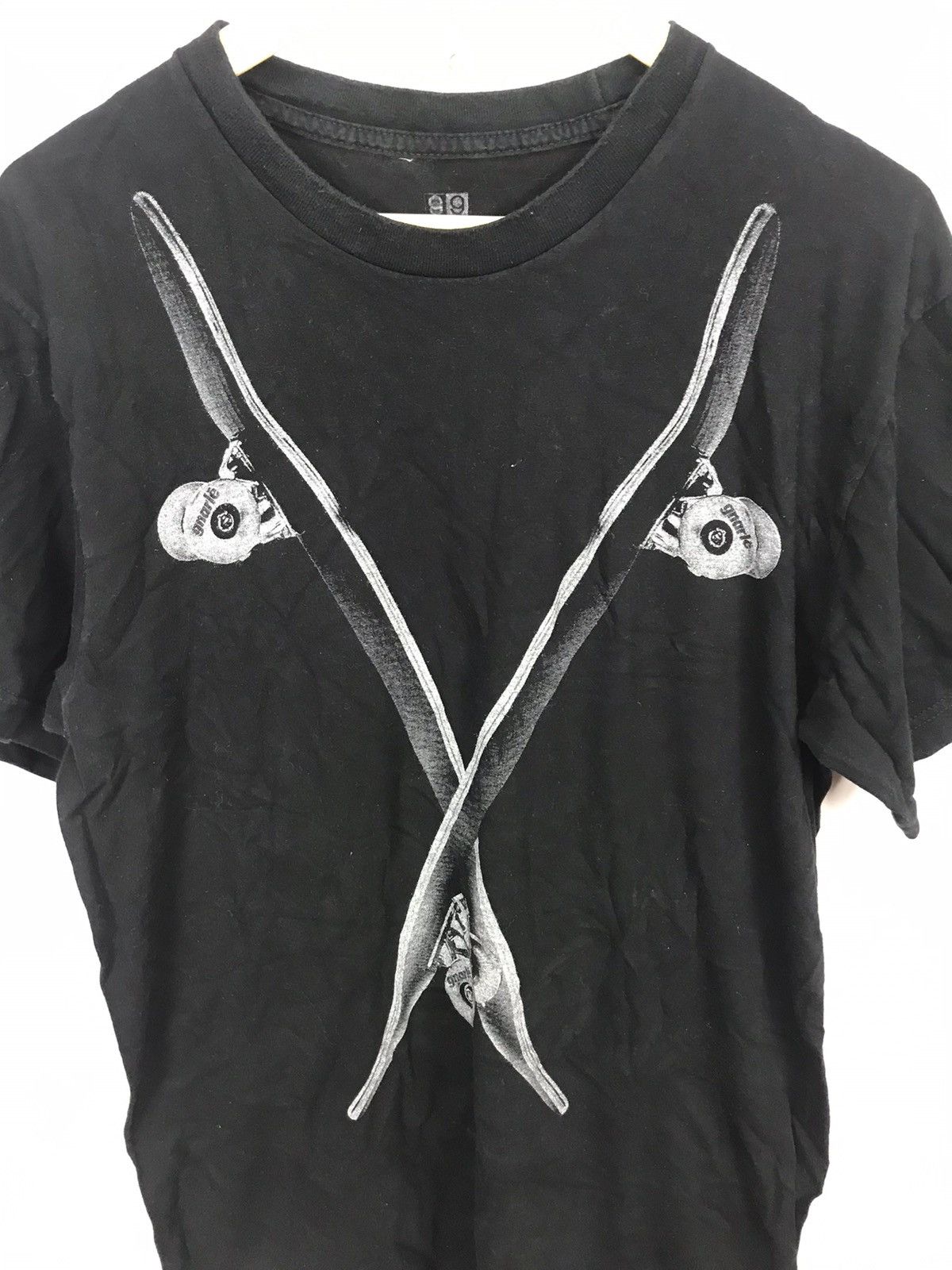 Gnarle Skateboard printed tee