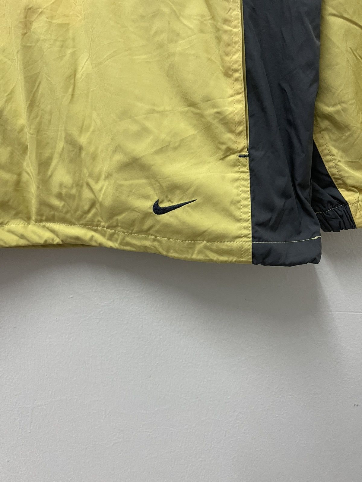 Nike × Vintage Vtg Nike Black Label Half Zip Pullover Anorak Light Jacket Size US M / EU 48-50 / 2 - 3 Thumbnail