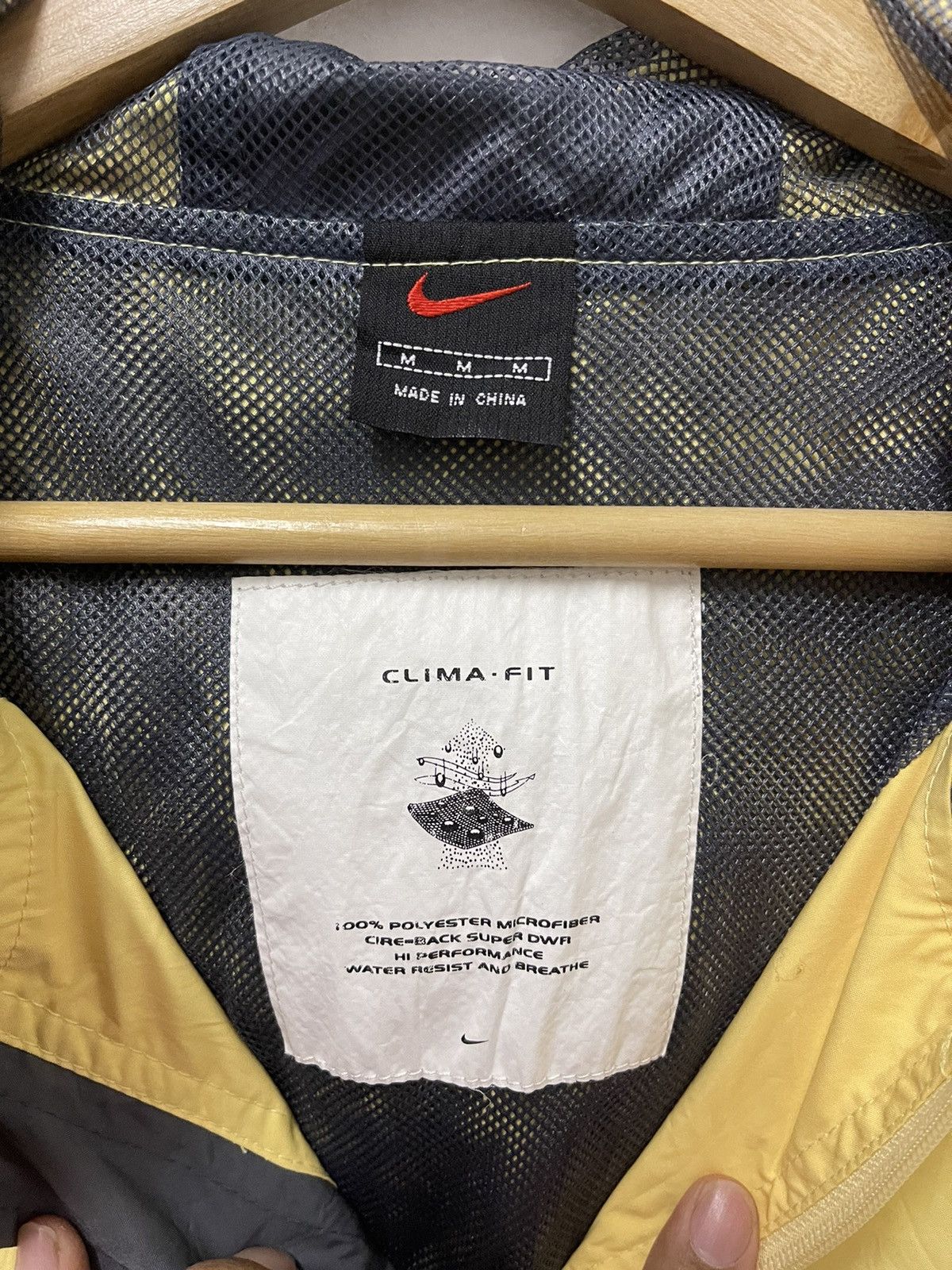 Nike × Vintage Vtg Nike Black Label Half Zip Pullover Anorak Light Jacket Size US M / EU 48-50 / 2 - 9 Thumbnail
