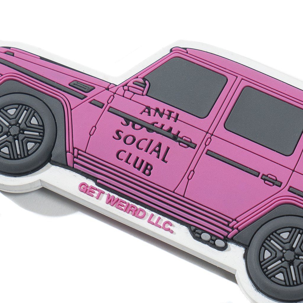 Anti Social Social Club DS ASSC Black Logo G Wagon Gut Feeling Pink Keychain CPFM Size ONE SIZE - 3 Thumbnail