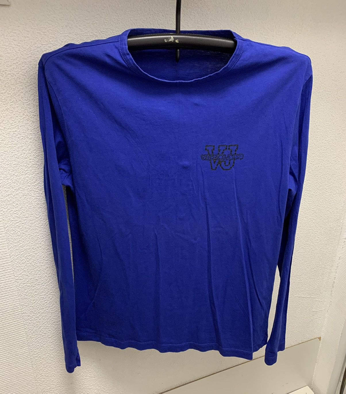 Versace Versace navy blue longsleeve M-L sz Size US M / EU 48-50 / 2 - 1 Thumbnail