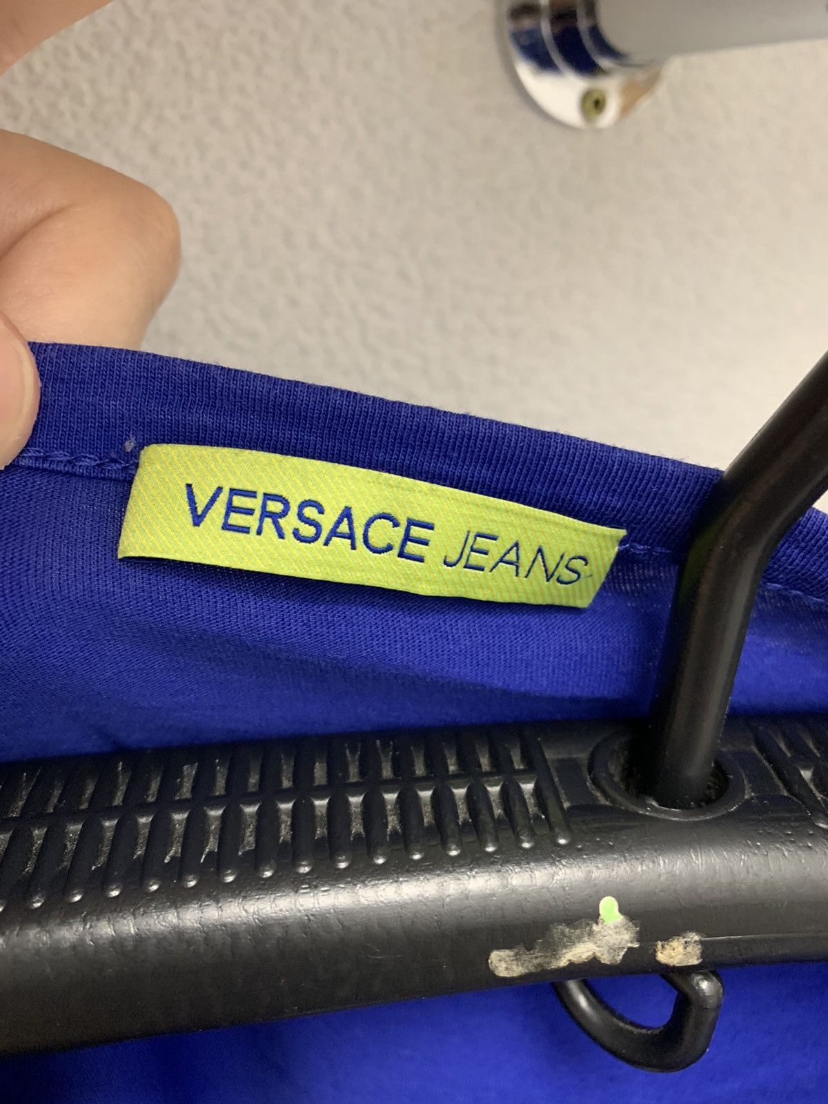 Versace Versace navy blue longsleeve M-L sz Size US M / EU 48-50 / 2 - 3 Thumbnail