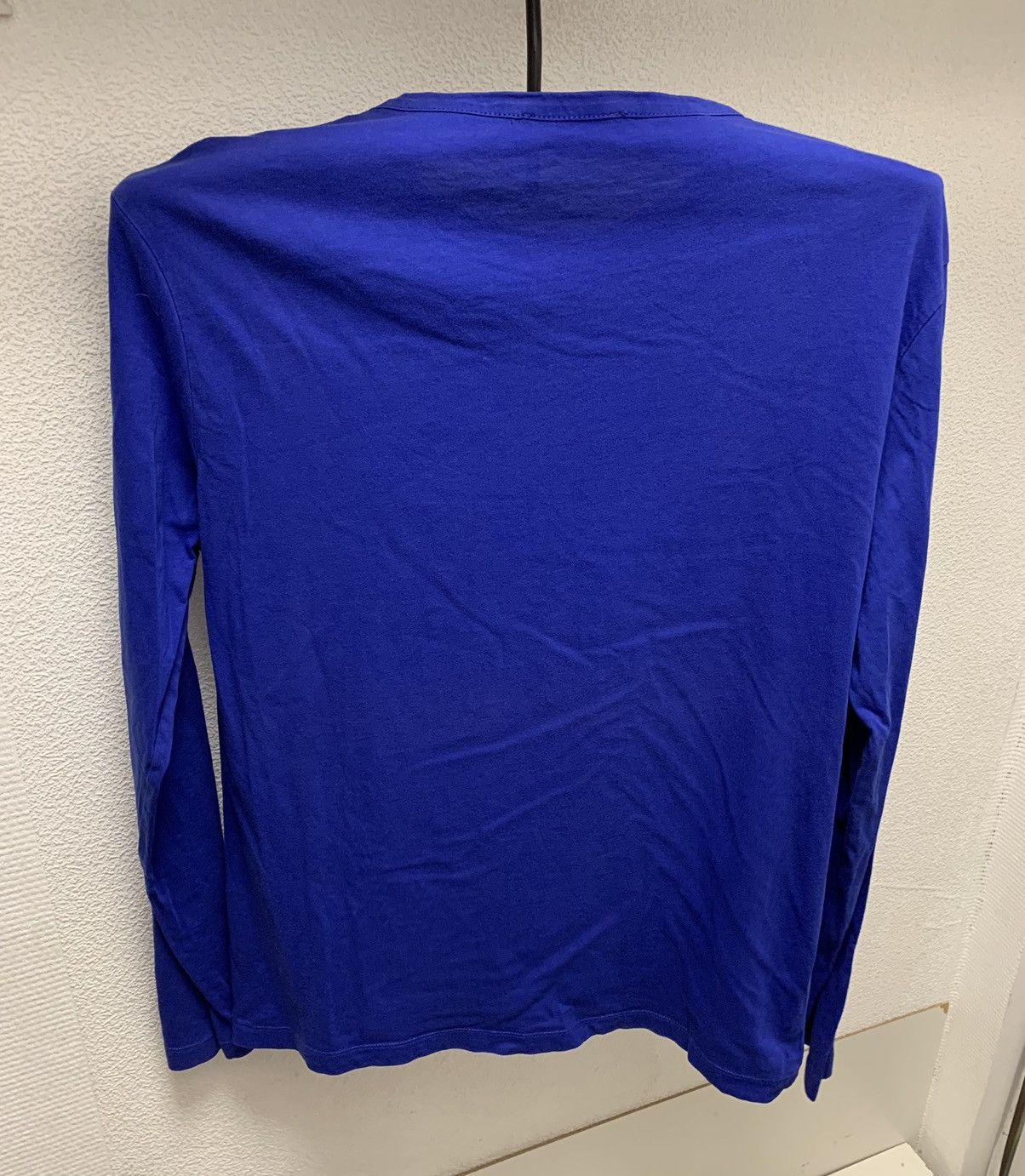 Versace Versace navy blue longsleeve M-L sz Size US M / EU 48-50 / 2 - 2 Thumbnail