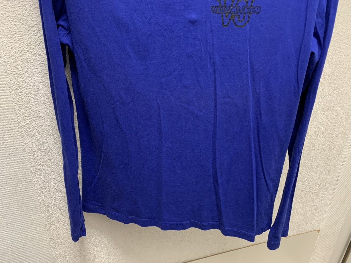 Versace Versace navy blue longsleeve M-L sz Size US M / EU 48-50 / 2 - 5 Thumbnail