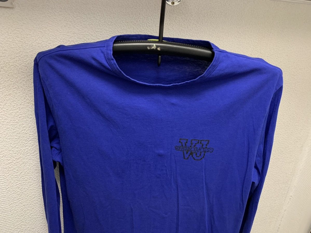 Versace Versace navy blue longsleeve M-L sz Size US M / EU 48-50 / 2 - 7 Thumbnail