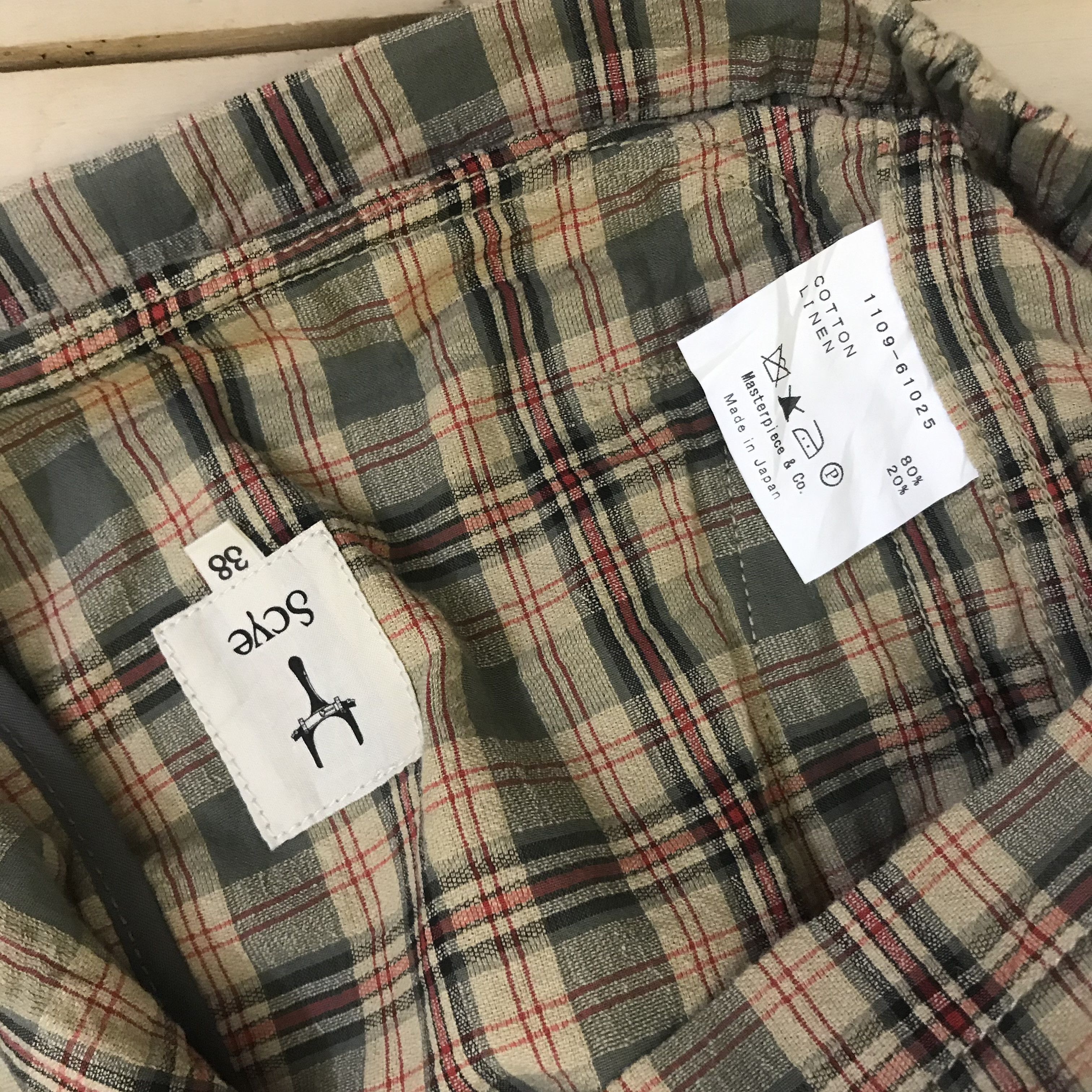 MasterPiece × SCYE Z97 JAPAN MASTERPIECE & C0 X SCYE TARTAN JACKET Size US M / EU 48-50 / 2 - 6 Thumbnail