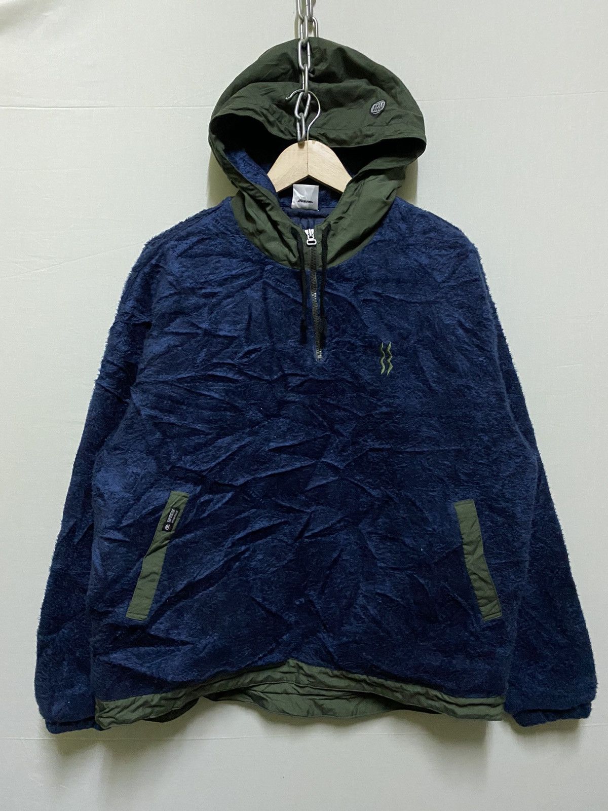 Japanese Brand Superstar Windproof Pullover Fleece Hooded Size US L / EU 52-54 / 3 - 1 Thumbnail