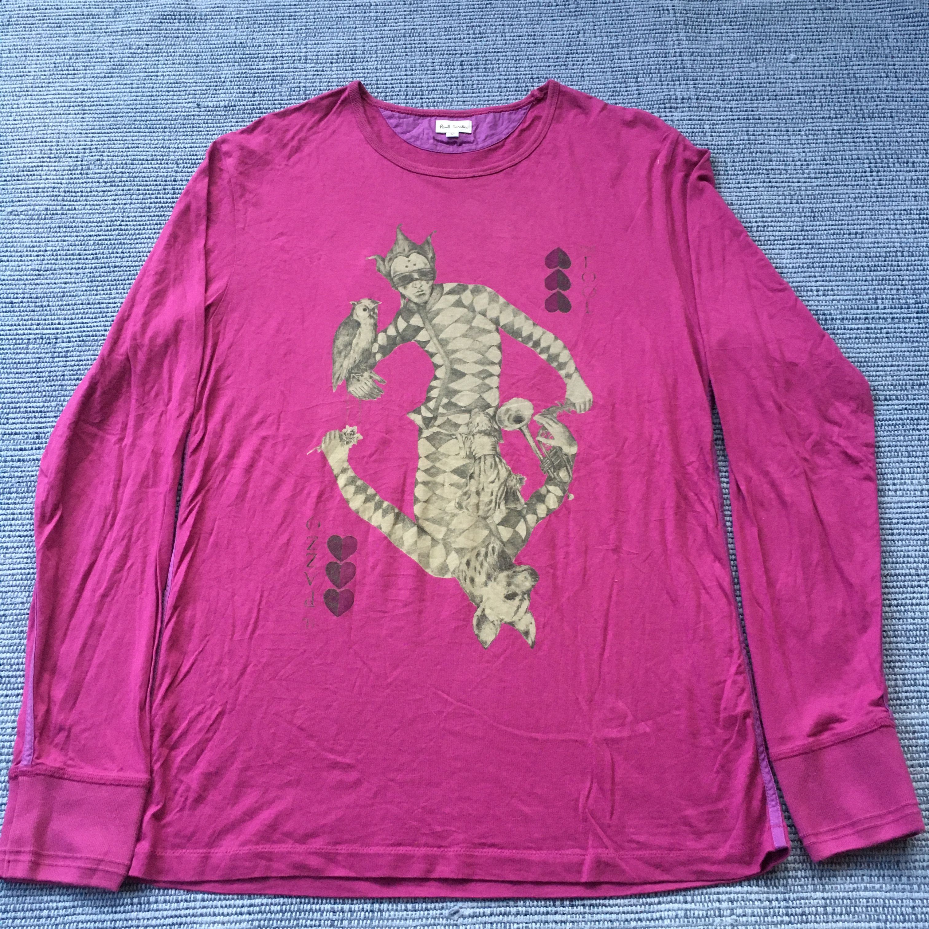 Paul Smith the fool/il pazzo tee Size US M / EU 48-50 / 2 - 1 Thumbnail