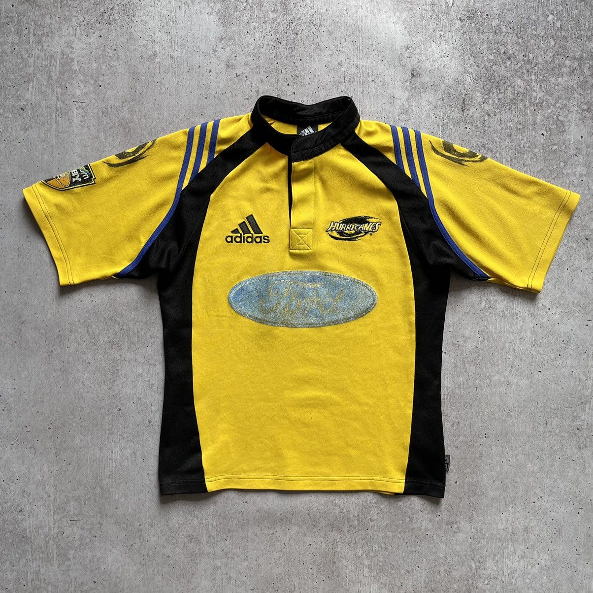 Adidas Ford Vintage adidas hurricanes rugby super 12 jersey 2001 vintage ford Grailed