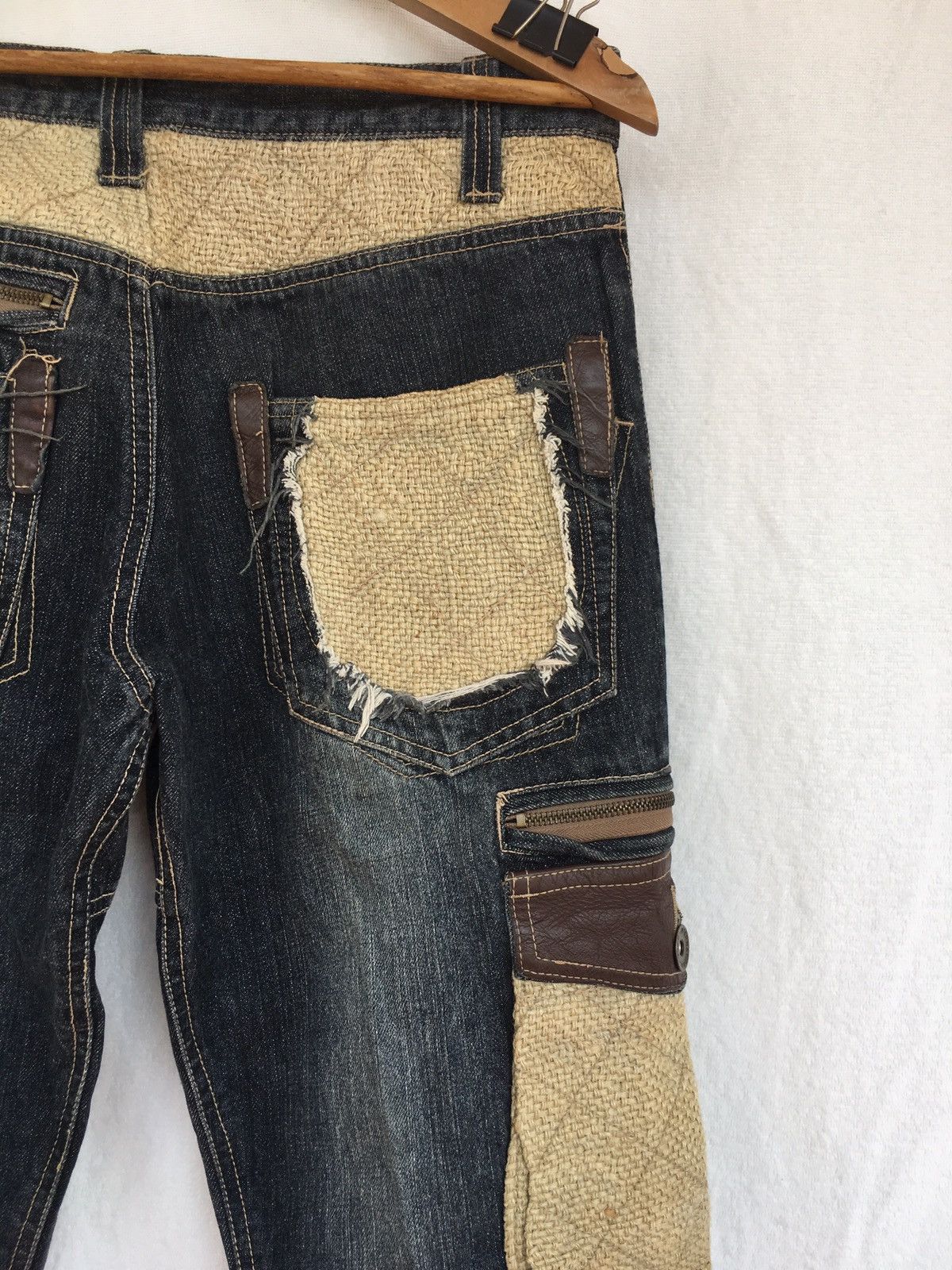 Japanese Brand Cargo jeans Size US 33 - 8 Thumbnail