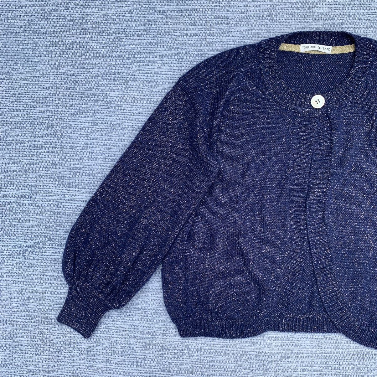 Issey Miyake × Tsumori Chisato Blue cardigan Size US M / EU 48-50 / 2 - 4 Thumbnail