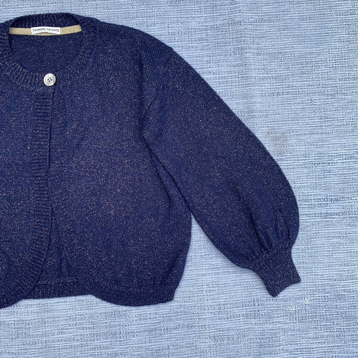 Issey Miyake × Tsumori Chisato Blue cardigan Size US M / EU 48-50 / 2 - 3 Thumbnail