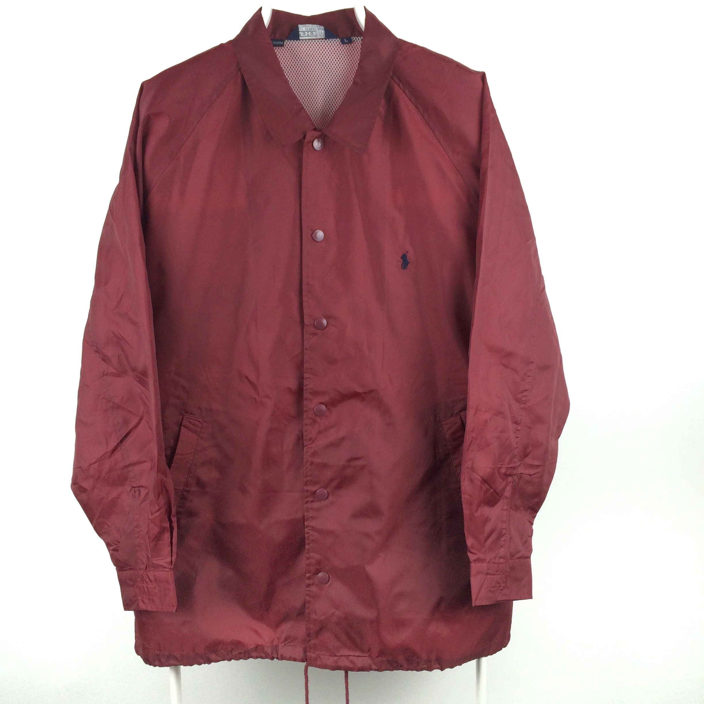 Polo Ralph Lauren × Vintage Z109 VTG 90s POLO RALPH LAUREN USA WINDBREAKER JACKET Size US L / EU 52-54 / 3 - 3 Thumbnail