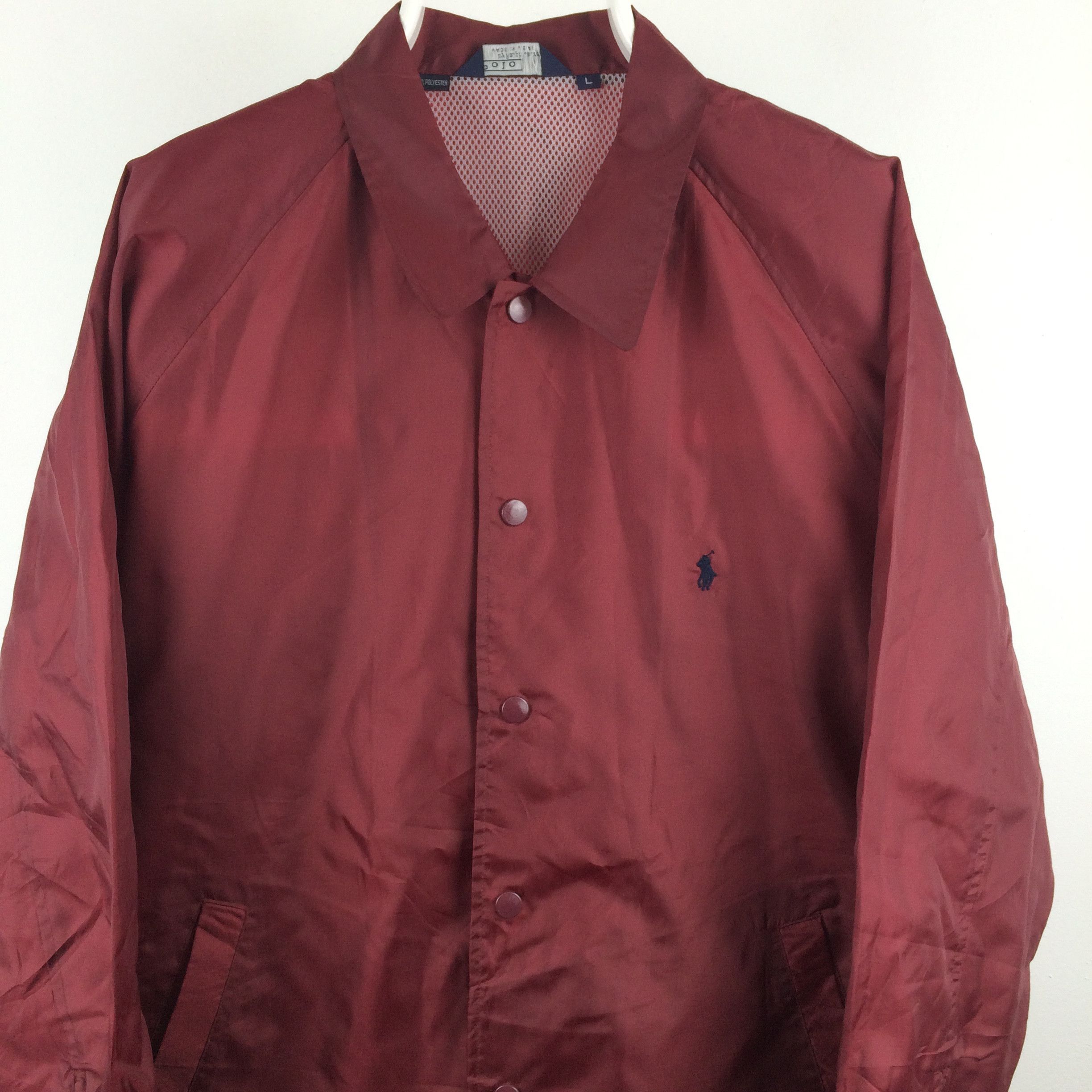 Polo Ralph Lauren × Vintage Z109 VTG 90s POLO RALPH LAUREN USA WINDBREAKER JACKET Size US L / EU 52-54 / 3 - 5 Thumbnail