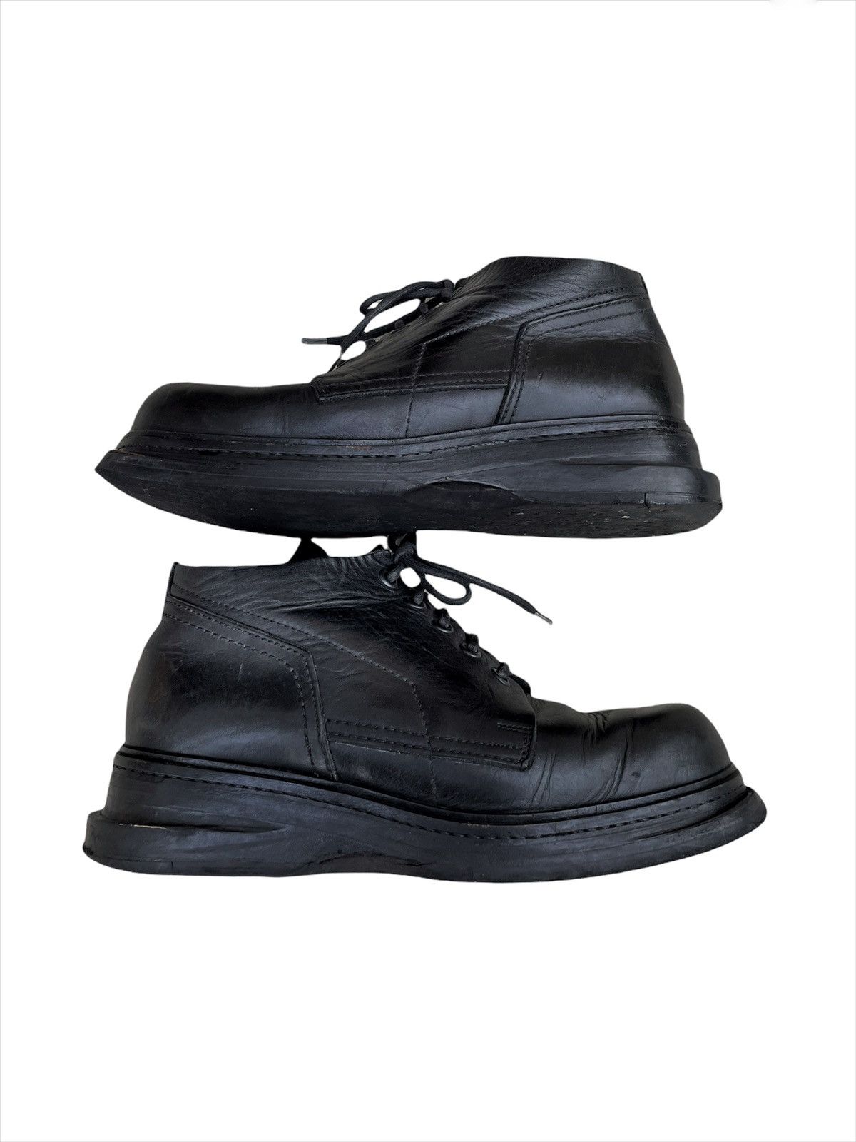 Dirk Bikkembergs 1990’s Chunky Sole Low Boot Size US 9.5 / EU 42-43 - 2 Thumbnail