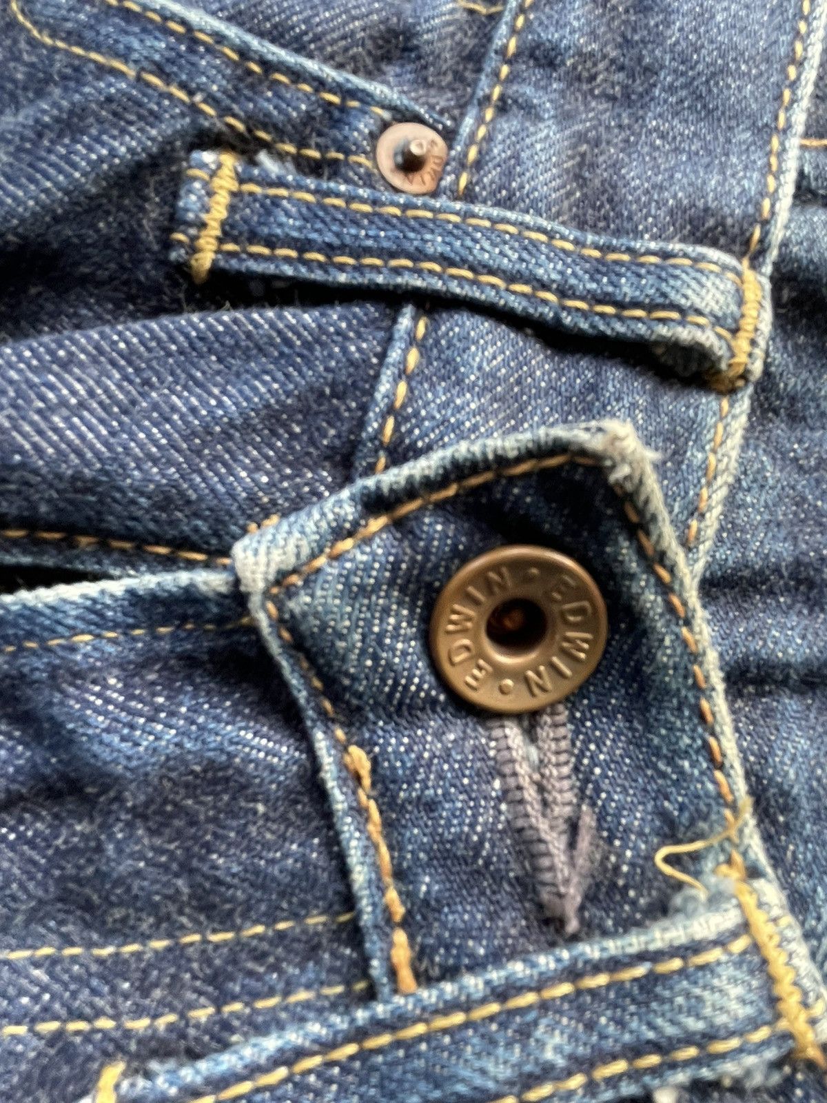 Edwin × If Six Was Nine × Vintage Vintage Edwin 505XX Selvedge Denim Size US 26 / EU 42 - 18 Thumbnail