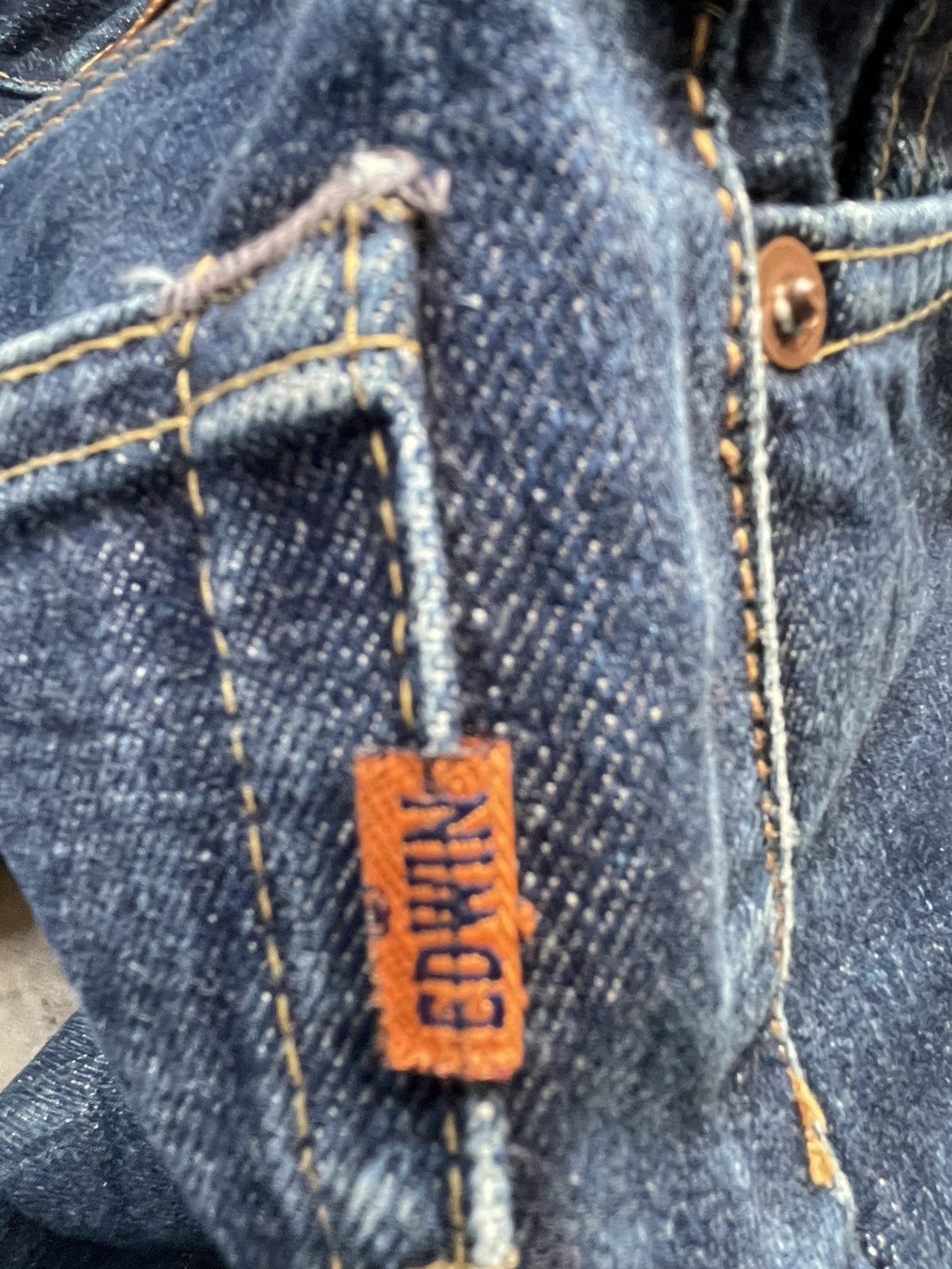 Edwin × If Six Was Nine × Vintage Vintage Edwin 505XX Selvedge Denim Size US 26 / EU 42 - 13 Thumbnail