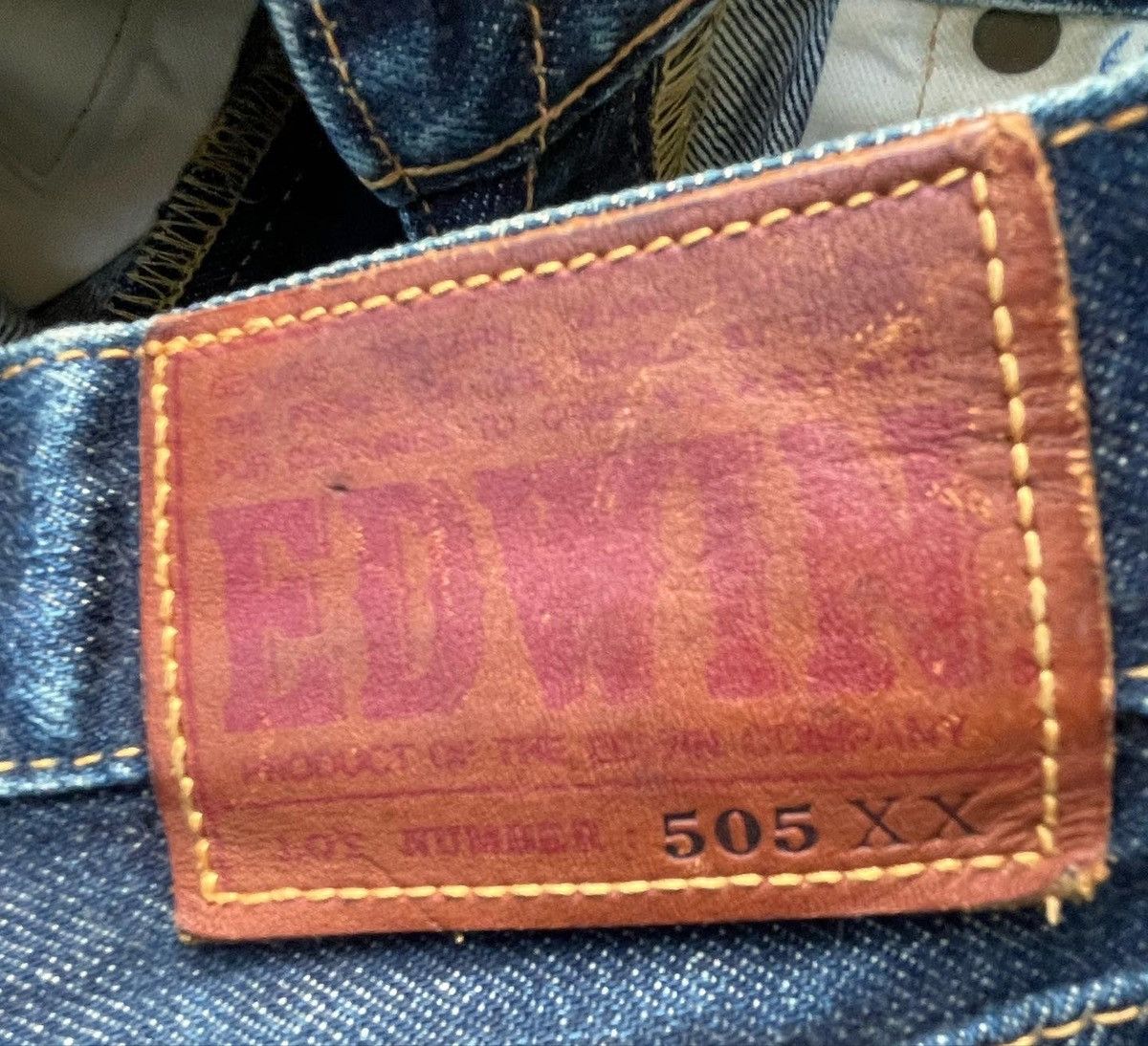Edwin × If Six Was Nine × Vintage Vintage Edwin 505XX Selvedge Denim Size US 26 / EU 42 - 2 Thumbnail