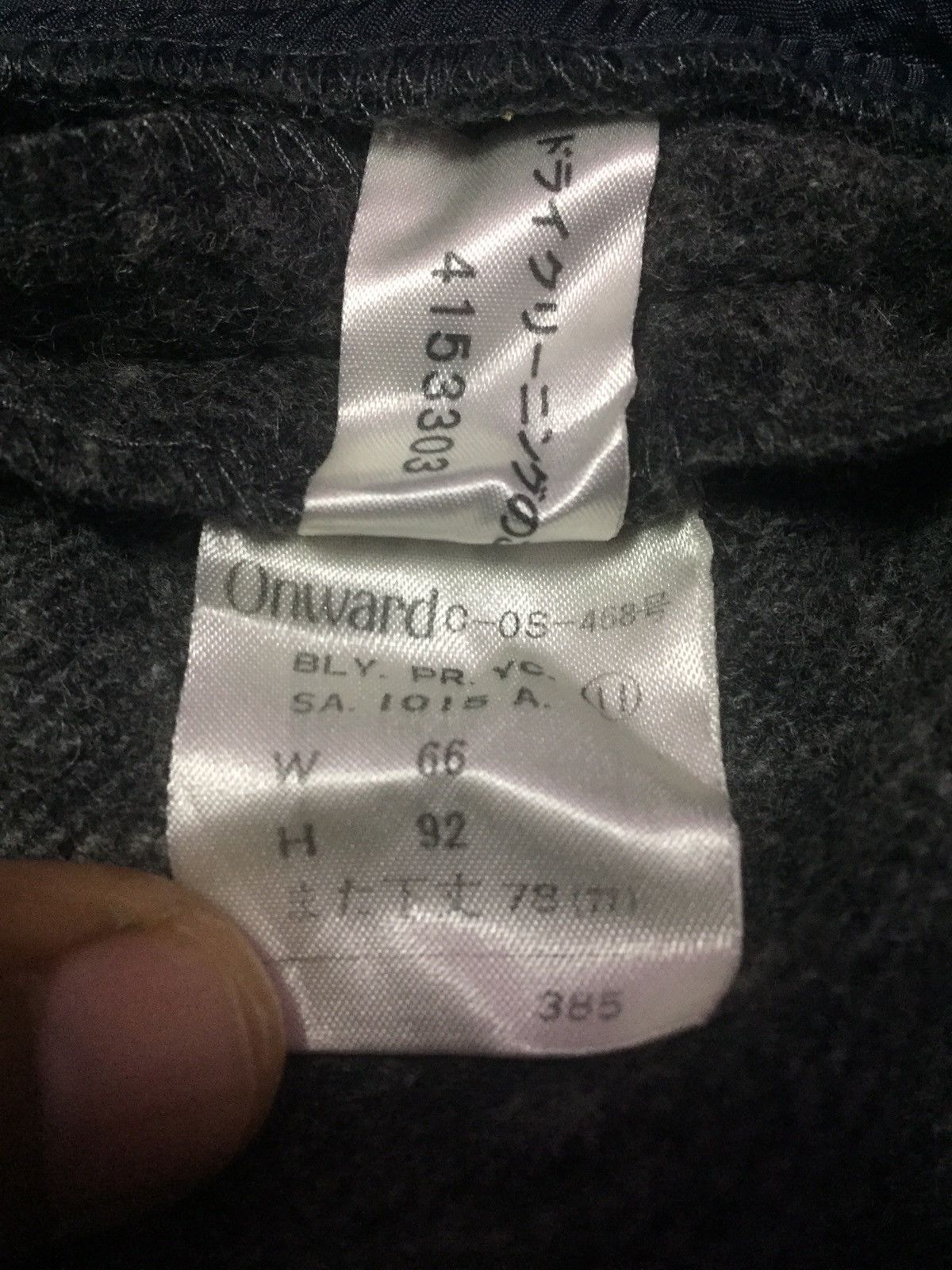 Calvin Klein Last Drop Calvin Klein Wool Pants Size US 26 / EU 42 - 4 Thumbnail