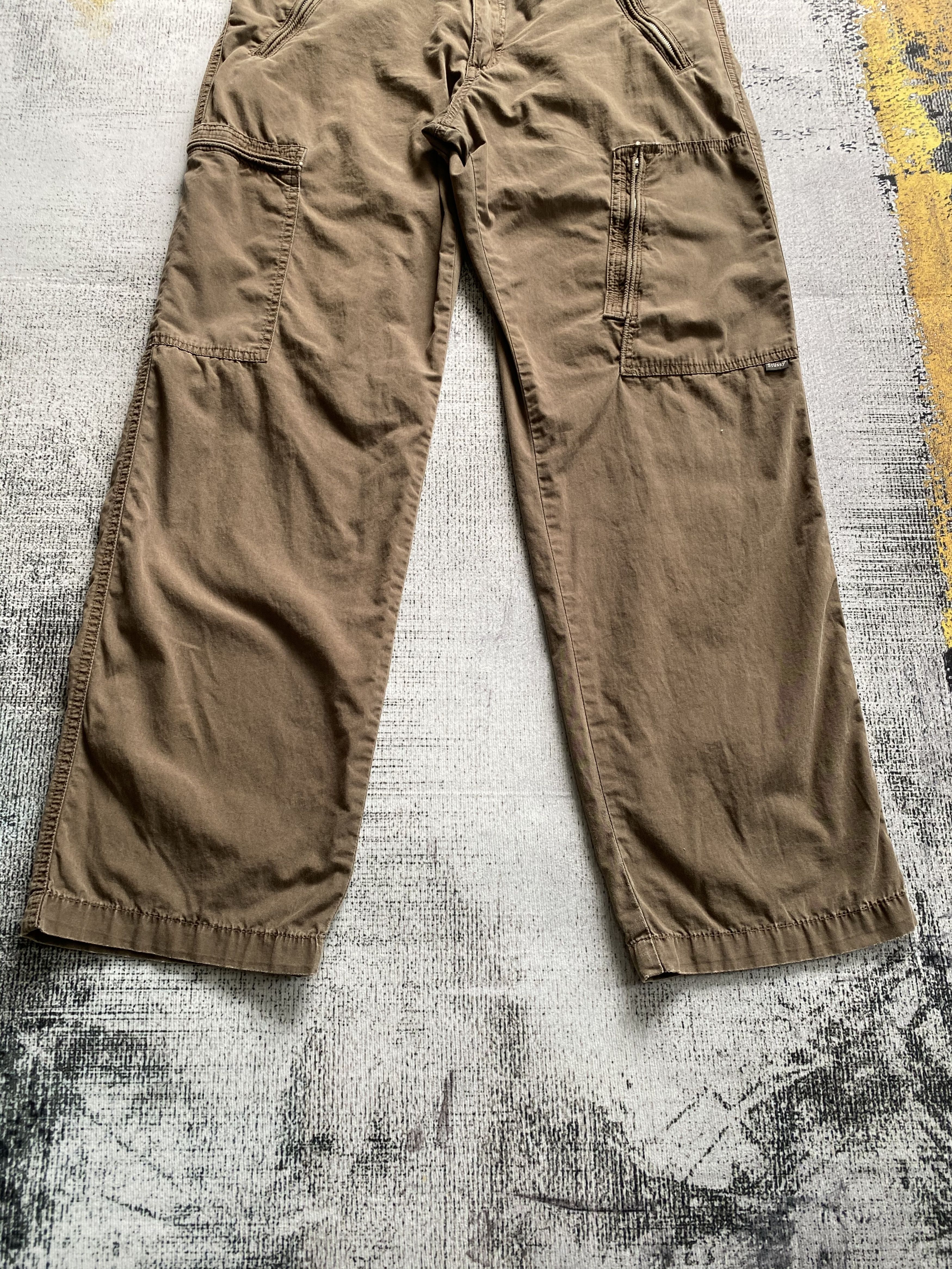 Stussy × Vintage Stussy Utility Tactical Cargo Pants Multi Pocket Pants Size US 32 / EU 48 - 3 Thumbnail