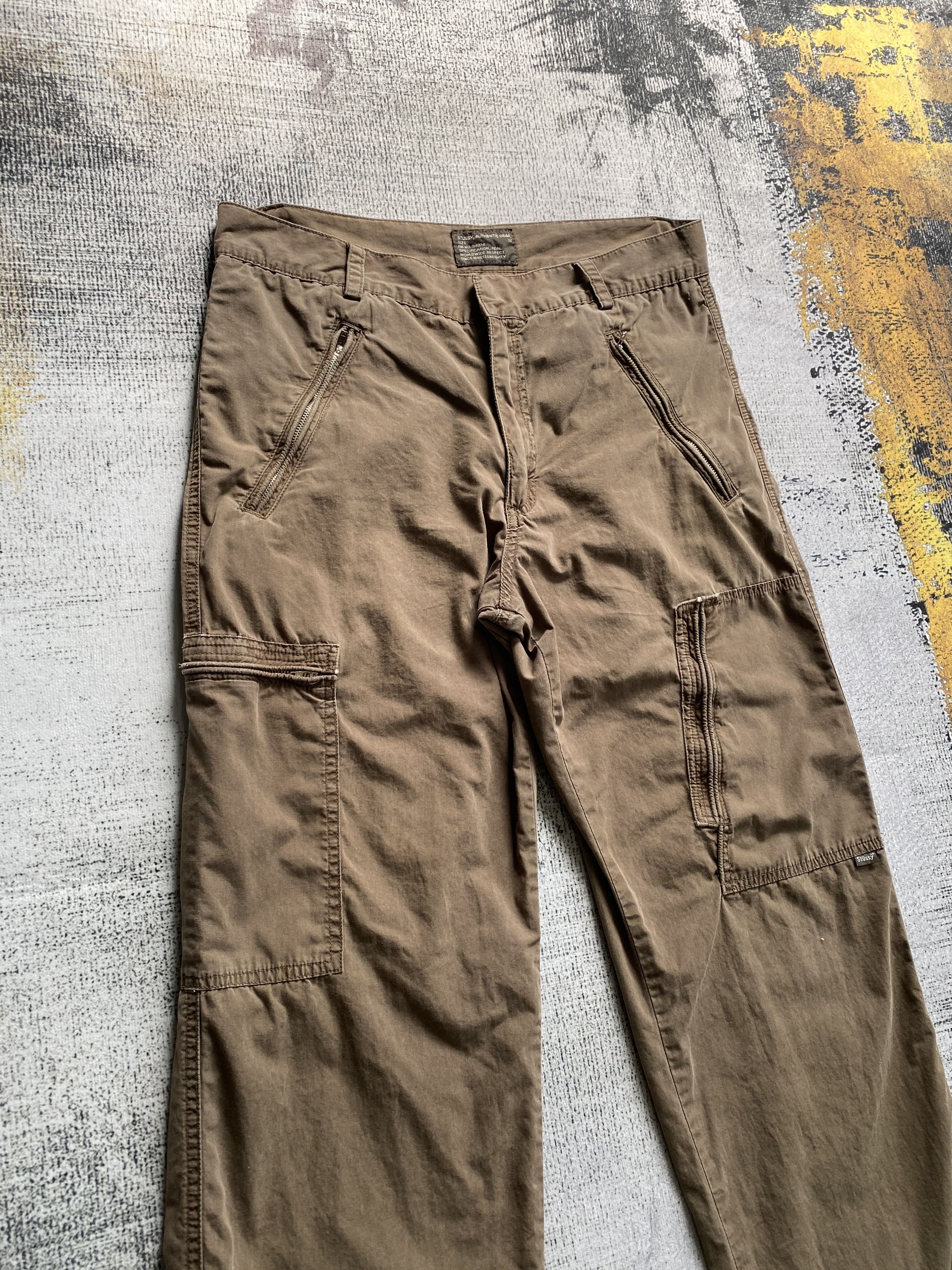 Stussy × Vintage Stussy Utility Tactical Cargo Pants Multi Pocket Pants Size US 32 / EU 48 - 7 Thumbnail