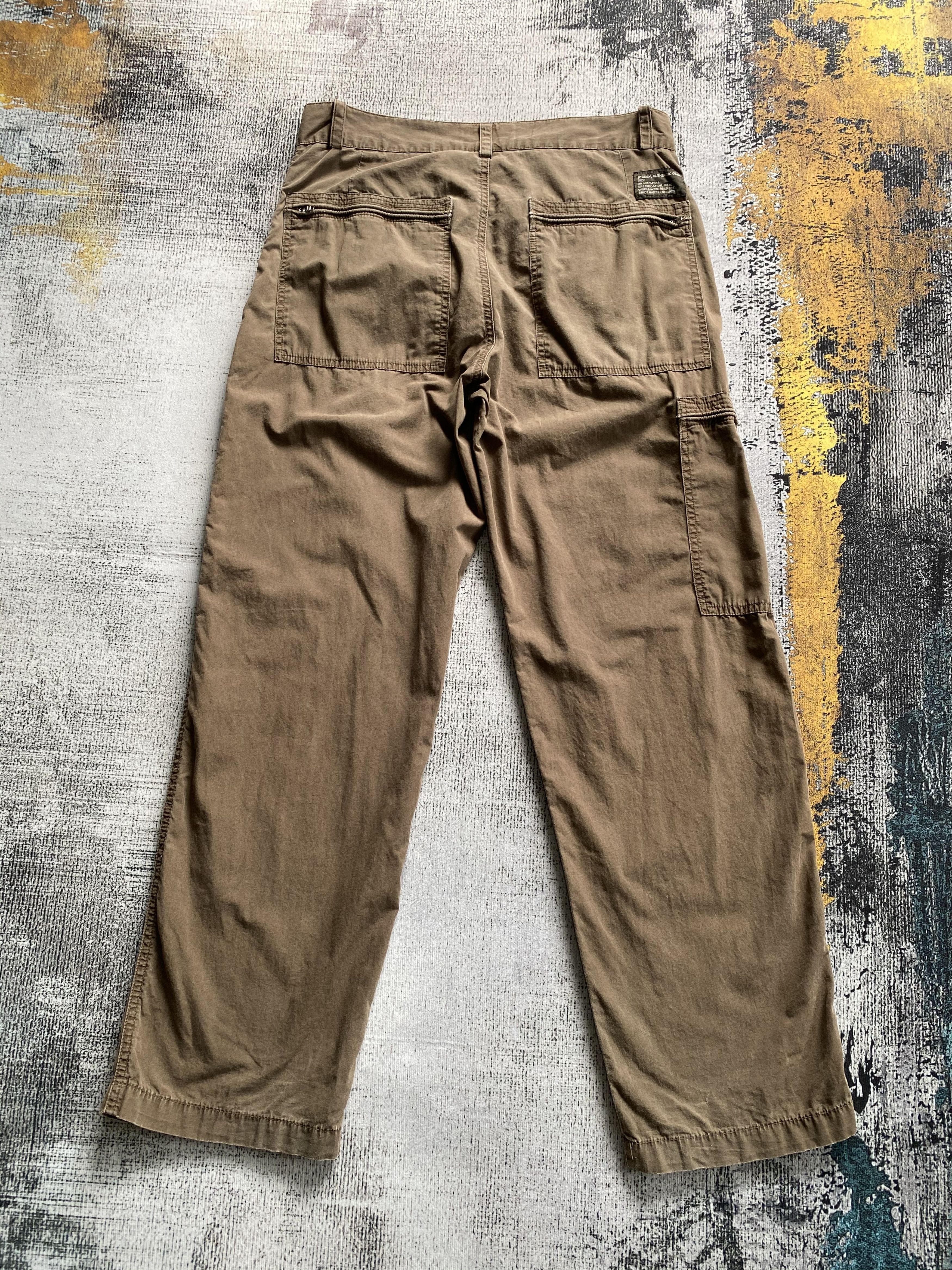 Stussy × Vintage Stussy Utility Tactical Cargo Pants Multi Pocket Pants Size US 32 / EU 48 - 2 Thumbnail
