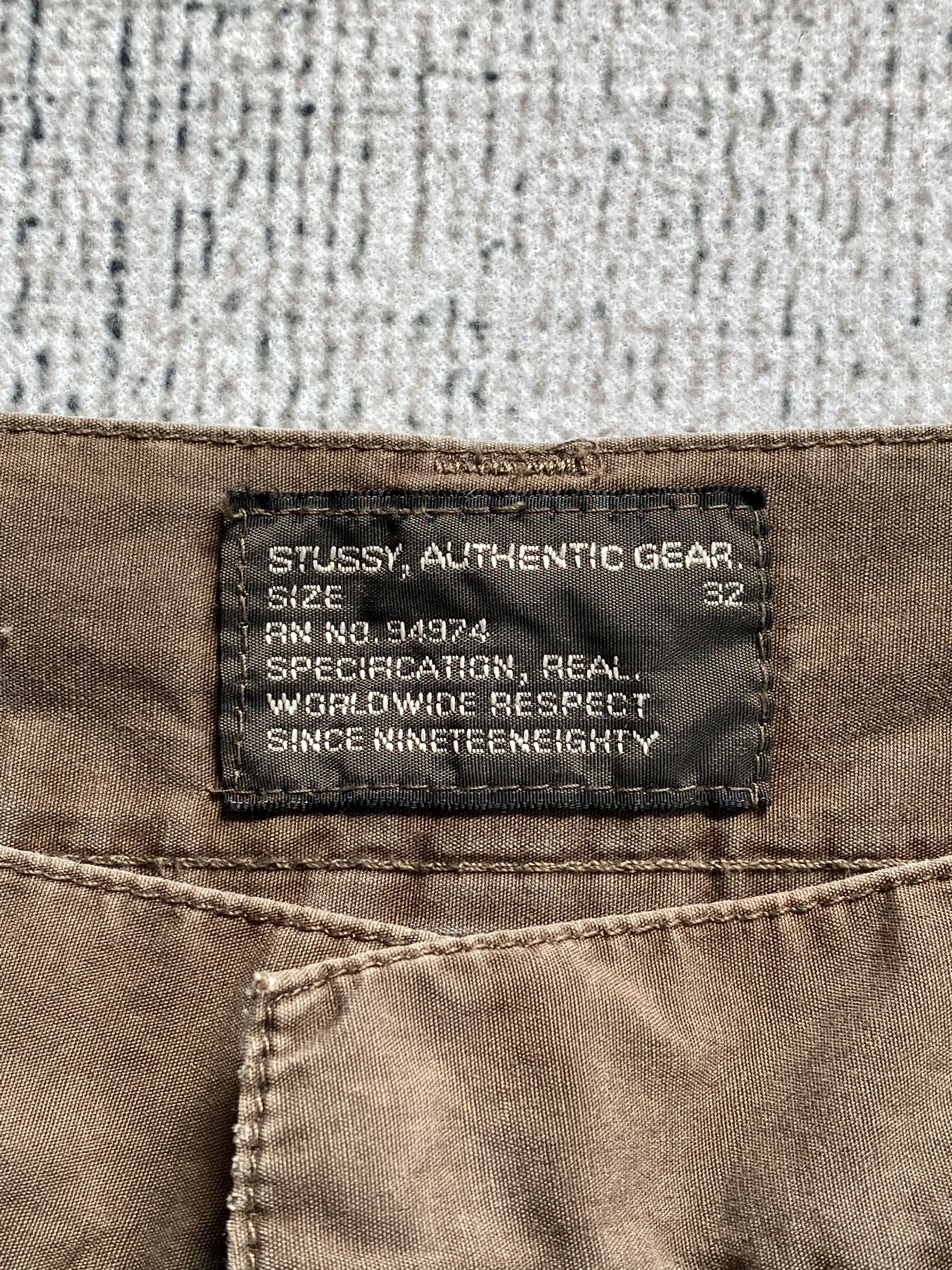 Stussy × Vintage Stussy Utility Tactical Cargo Pants Multi Pocket Pants Size US 32 / EU 48 - 9 Thumbnail