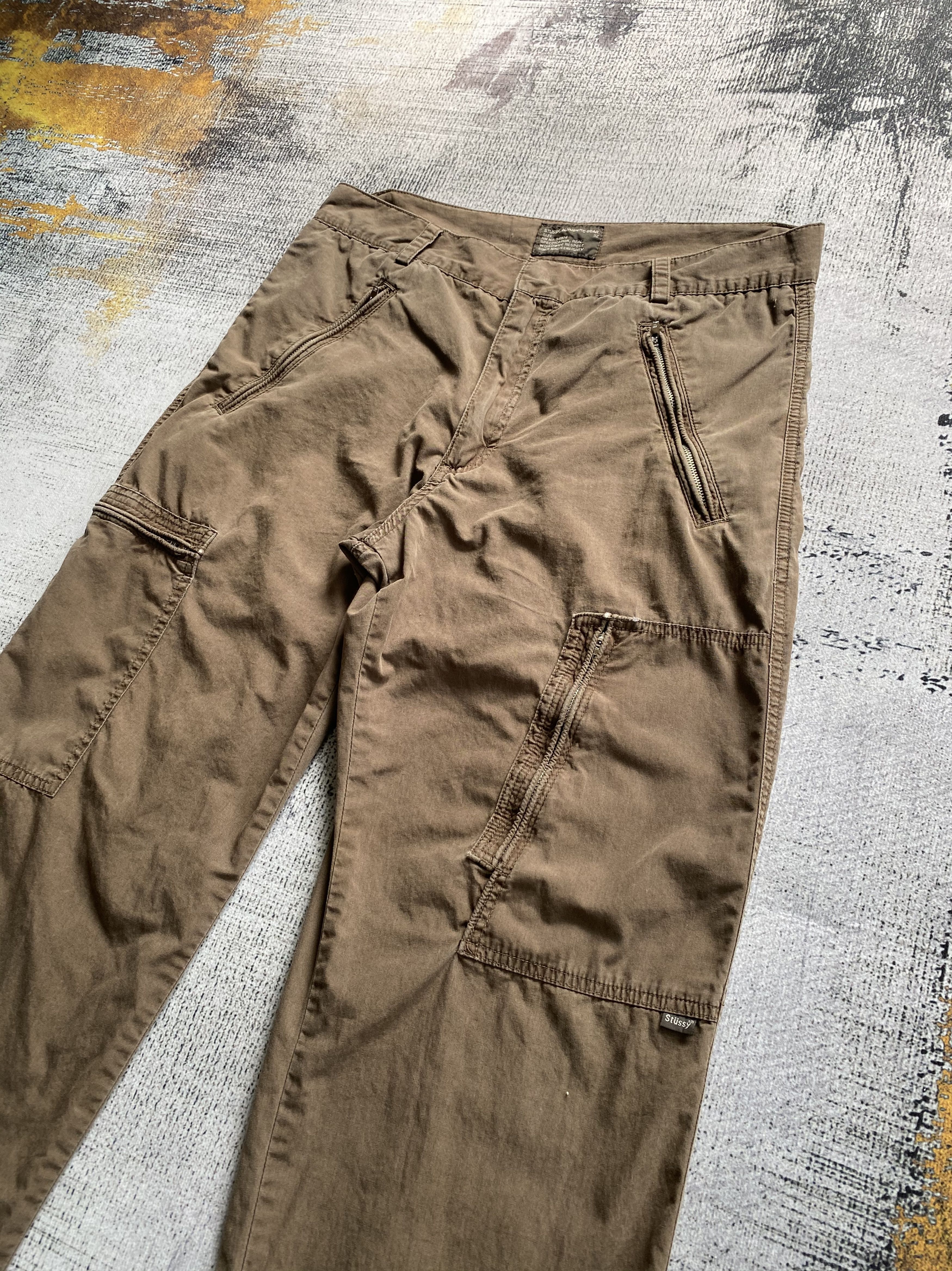 Stussy × Vintage Stussy Utility Tactical Cargo Pants Multi Pocket Pants Size US 32 / EU 48 - 5 Thumbnail