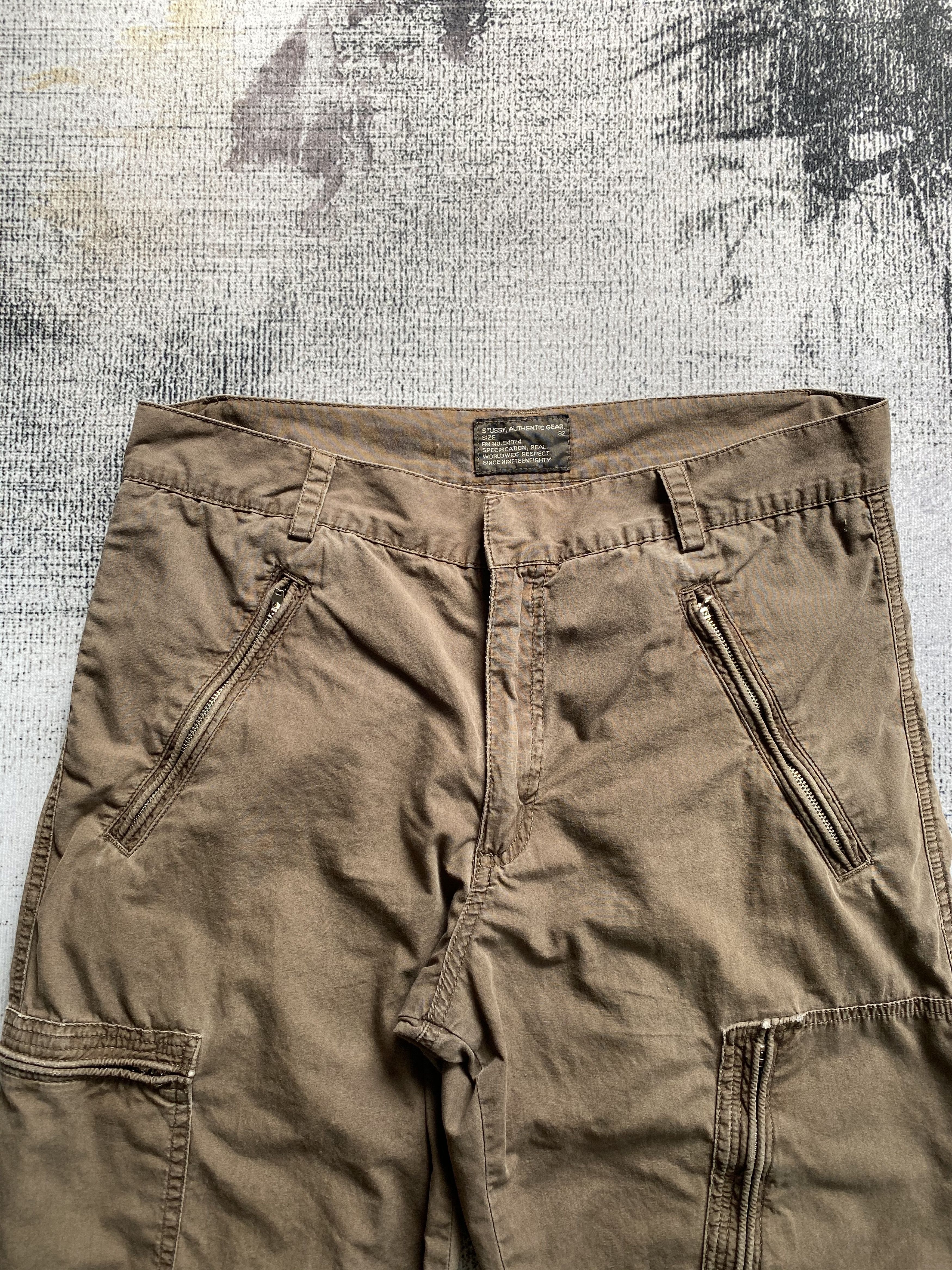 Stussy × Vintage Stussy Utility Tactical Cargo Pants Multi Pocket Pants Size US 32 / EU 48 - 8 Thumbnail