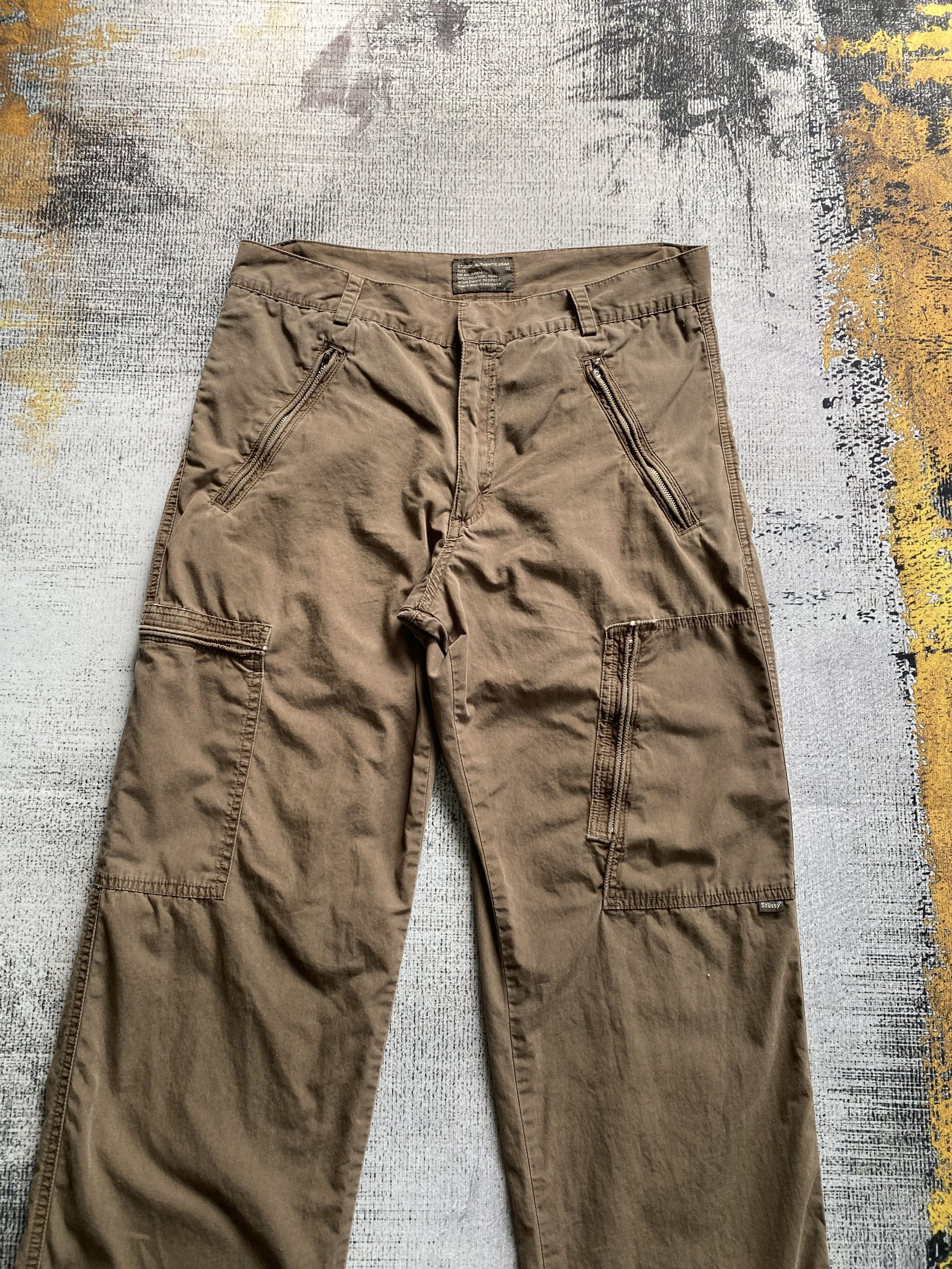 Stussy × Vintage Stussy Utility Tactical Cargo Pants Multi Pocket Pants Size US 32 / EU 48 - 4 Thumbnail