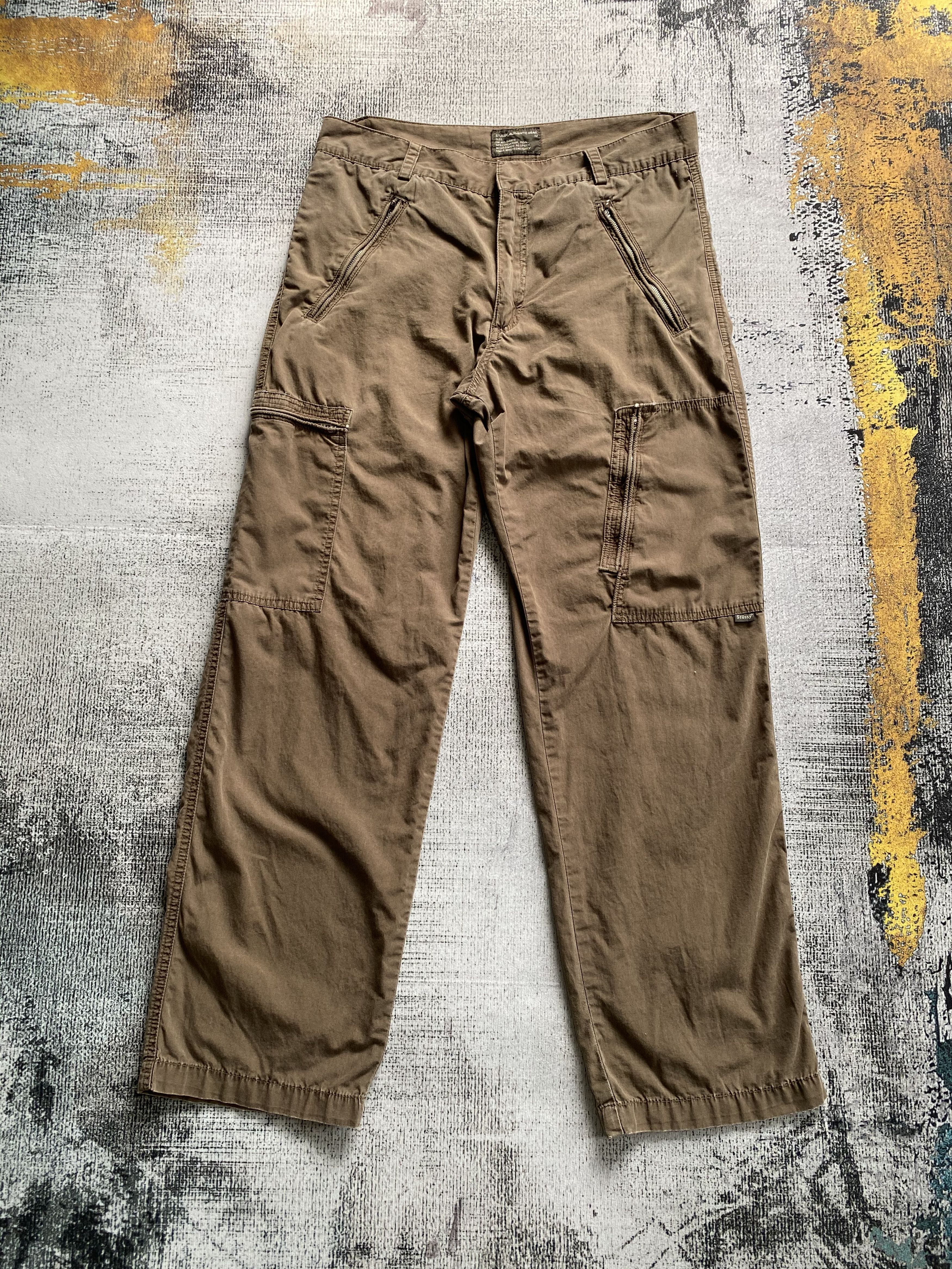 Stussy Utility Tactical Cargo Pants Multi Pocket Pants