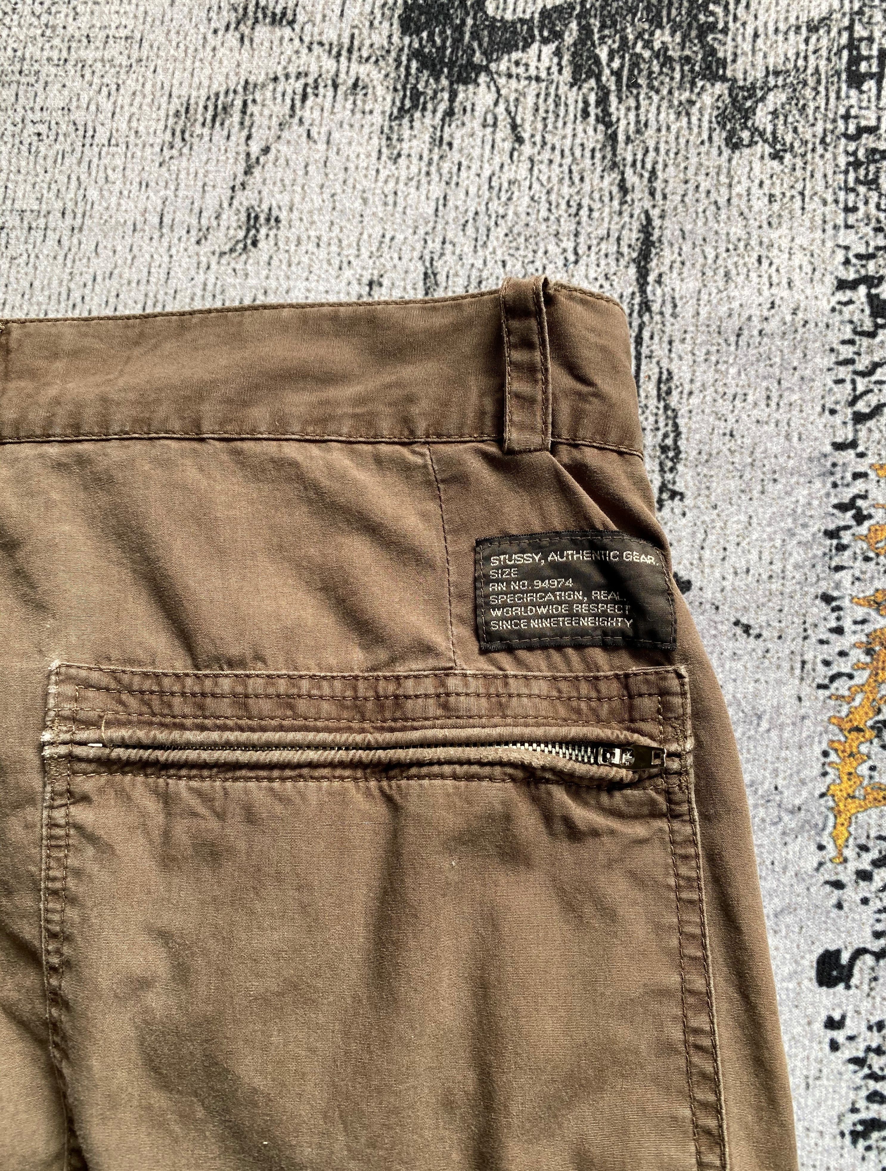 Stussy × Vintage Stussy Utility Tactical Cargo Pants Multi Pocket Pants Size US 32 / EU 48 - 14 Thumbnail